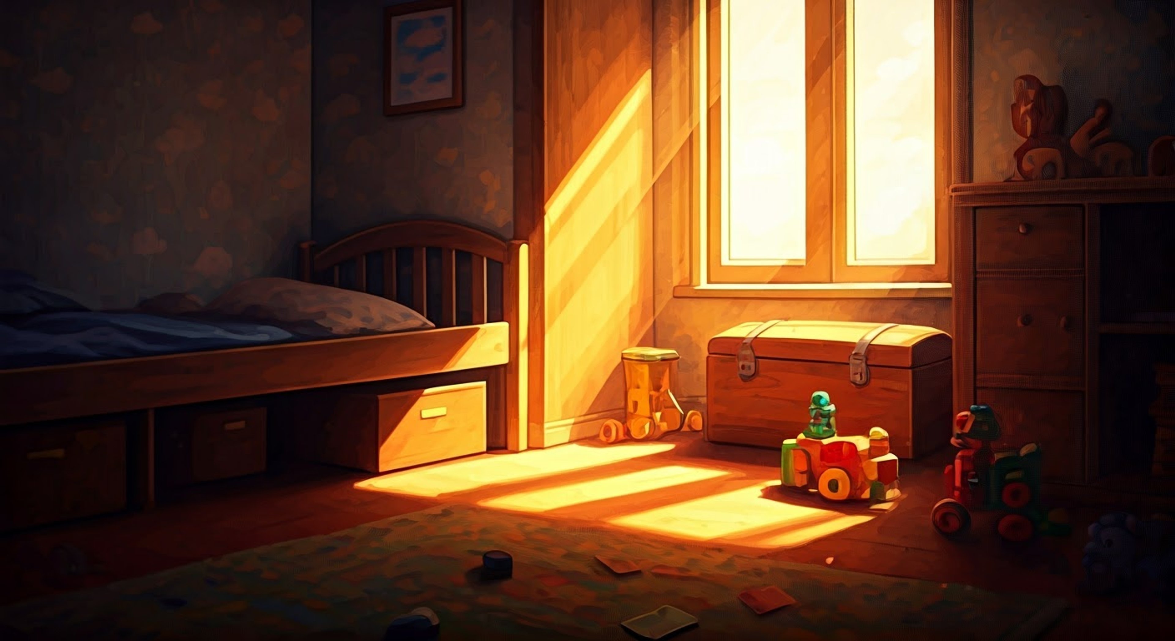 You find yourself in a heated confrontation with Jessie, the vintage cowgirl doll who now leads Bonnie's toys. Her sheriff badge gleams as she stands her ground, her usually cheerful demeanor replaced with stern determination. The tension in the toy box is palpable as other toys watch nervously from the sidelines.