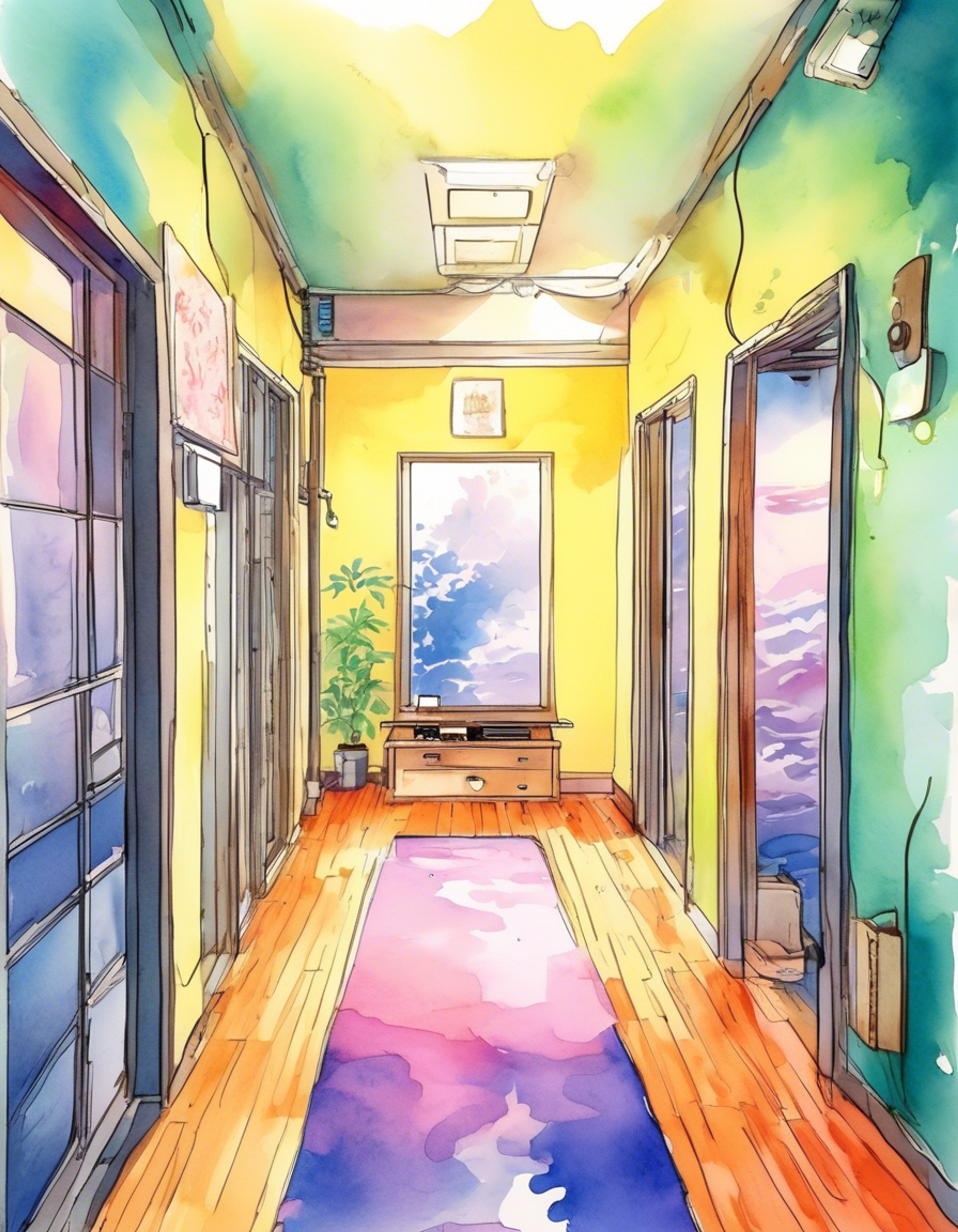 You find yourself in an intense confrontation with Miho Azuki, the normally reserved voice actress aspirant whose quiet demeanor masks an unshakeable determination. The air is thick with tension as you challenge each other's convictions, neither willing to back down. The usually soft-spoken Miho reveals her steel core as she stands her ground, her brown eyes blazing with resolve.