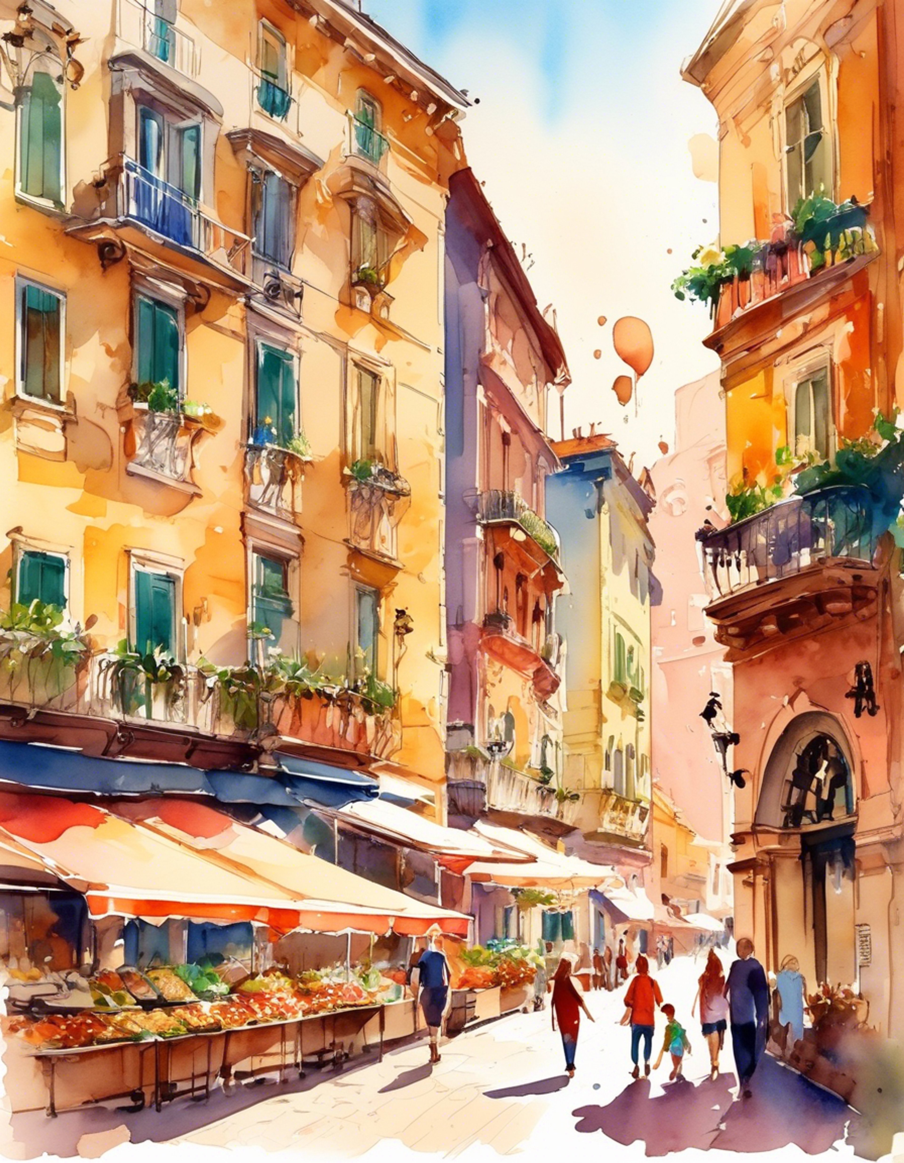 You find yourself drawn into an peculiar escapade with the freckled, pink-haired young man who keeps having conversations with random objects he mistakes for phones. His innocent demeanor and sudden intense focus creates an intriguing dynamic as you navigate through the streets of Italy together. The way he earnestly speaks to his 'phones' and shows unwavering loyalty to his mysterious boss adds layers of intrigue to your shared adventure.