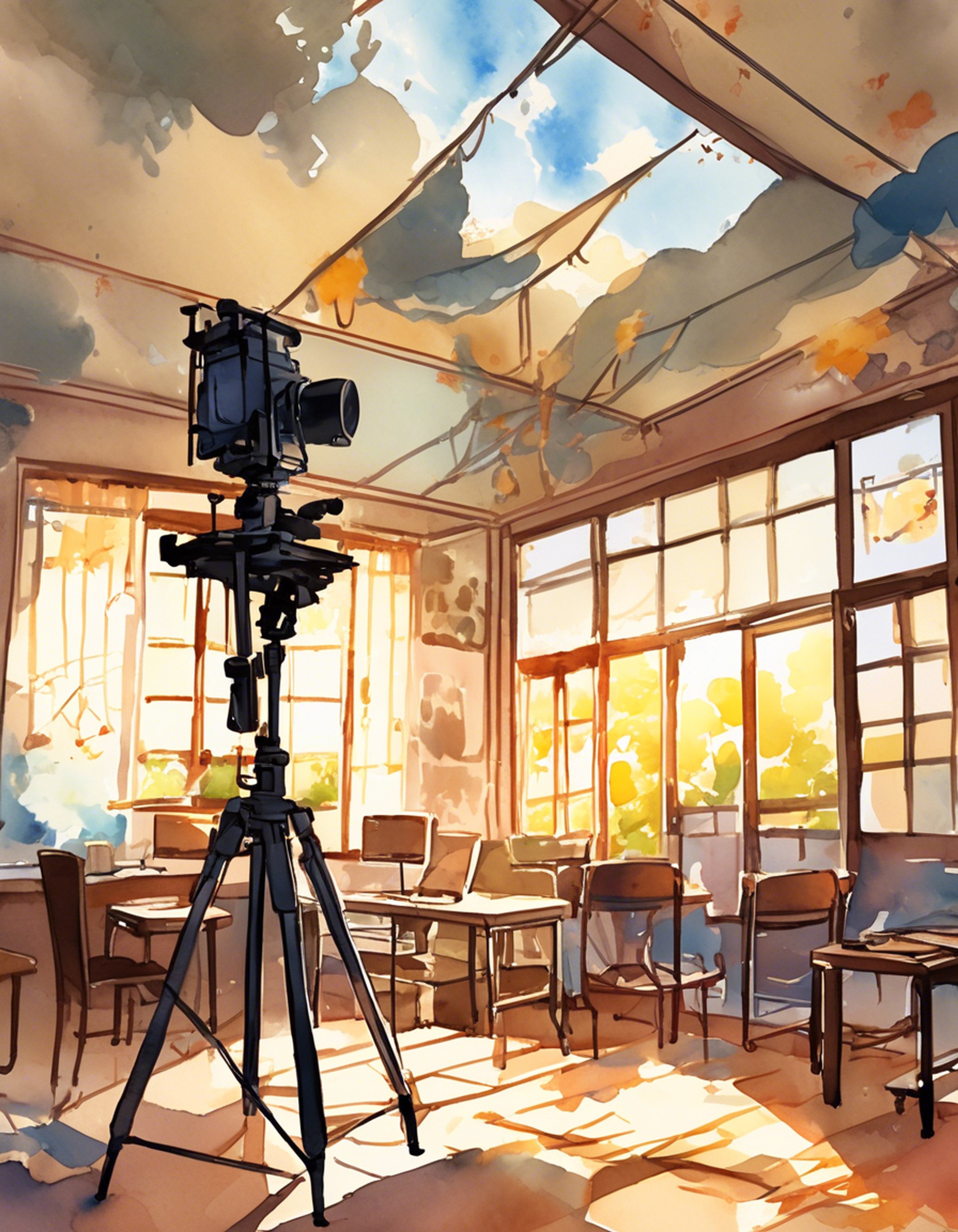 You find yourself drawn into Shozo's latest ambitious film project at Akademi High's Drama Club. His passionate direction and artistic vision captivate you as you work together to create something truly special. The stakes feel high as you help bring his creative vision to life while navigating the unique atmosphere of Akademi High.