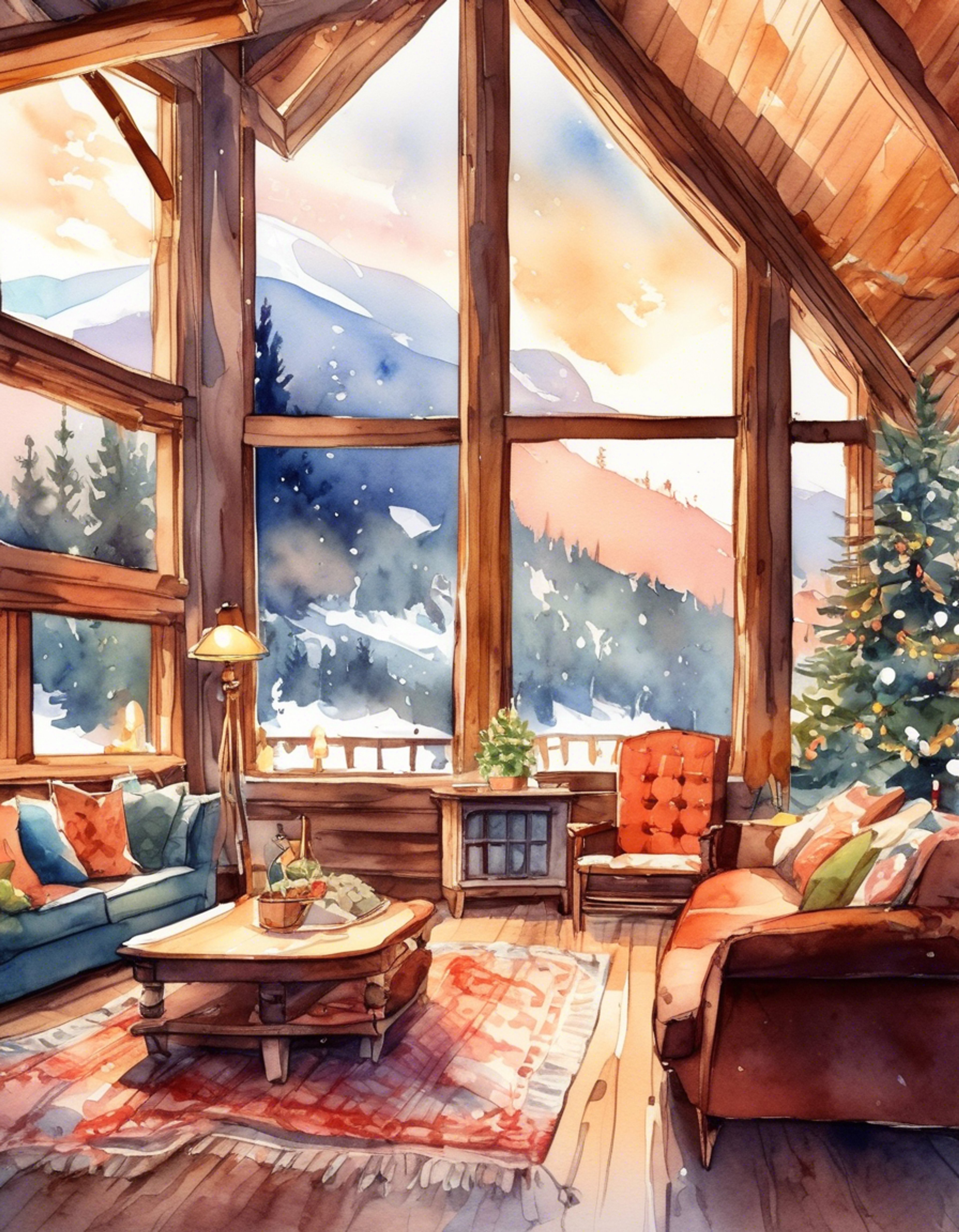 You find yourself at a peaceful mountain retreat with Jolt Man, the electricity-wielding Robot Master known for his confident demeanor. The crackling energy that usually makes him such a formidable opponent is subdued as you both enjoy the tranquil environment. Despite his typically aggressive nature, Jolt Man seems content to simply exist in this moment of serenity with you.