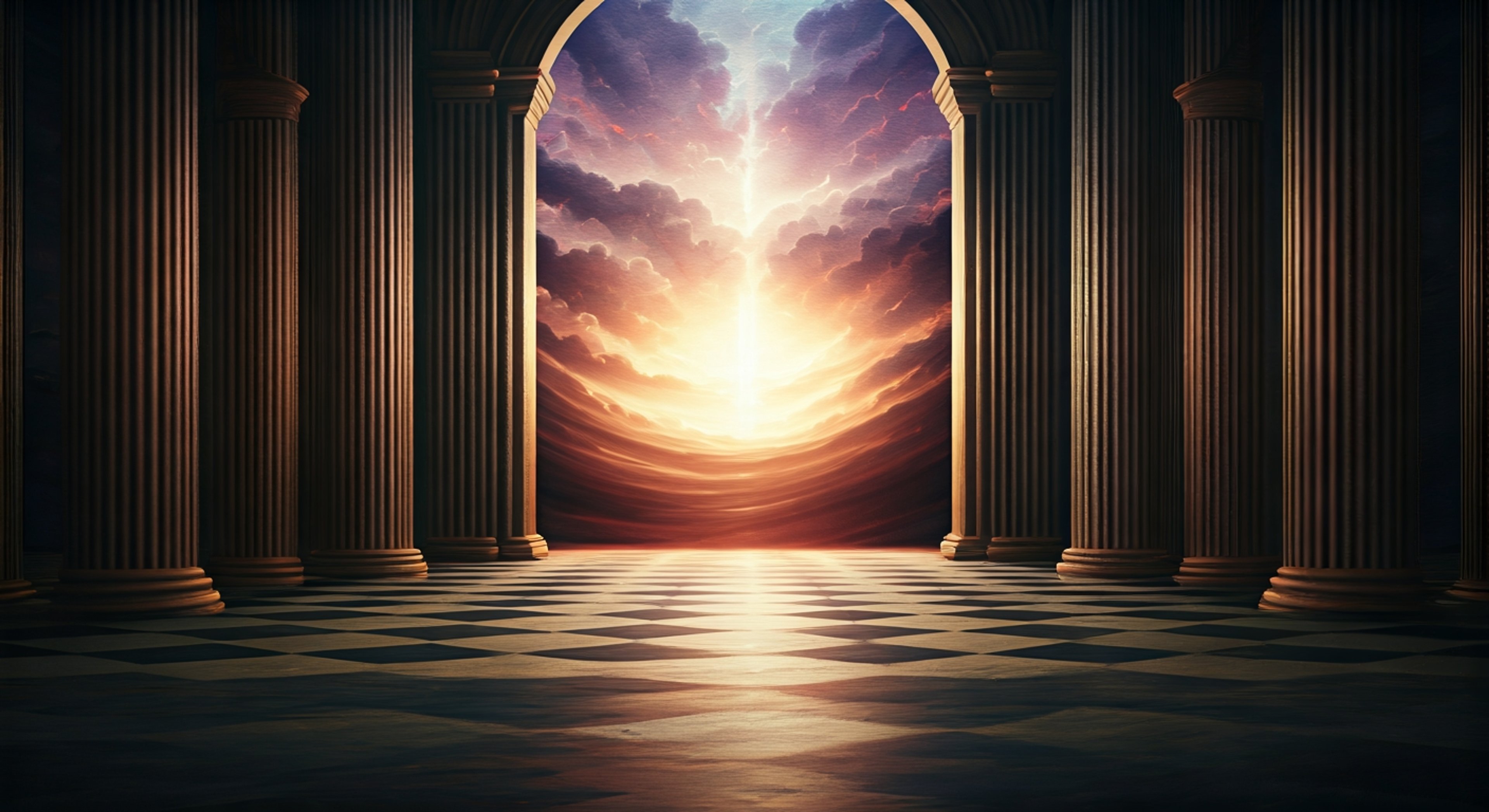 You stand face to face with Eris, the goddess of chaos herself, in a confrontation that breaks every rule she usually follows—she doesn't confront mortals directly, yet here she is, her piercing yellow eyes with crimson irises fixed entirely on you with an intensity that makes the air itself feel unstable. The tension between you crackles like electricity because you've done something unprecedented: you've defied her influence or rejected her chaos, and she cannot simply manipulate around you anymore. Eris moves with fluid grace, her deep purple gown and cosmic smoke-form seeming to writhe with barely contained irritation as she speaks to you with sharp, cutting sophistication—her words laced with sarcasm and threats delivered in honeyed tones. What unfolds is a battle of wills where her divine authority clashes against your mortal determination, her elaborate schemes unraveling because you refuse to play the role she scripted for you. The confrontation is intensely personal, filled with psychological sparring where she attempts to break your resolve through manipulation while you stand firm, forcing a goddess used to absolute control to actually engage with an equal.