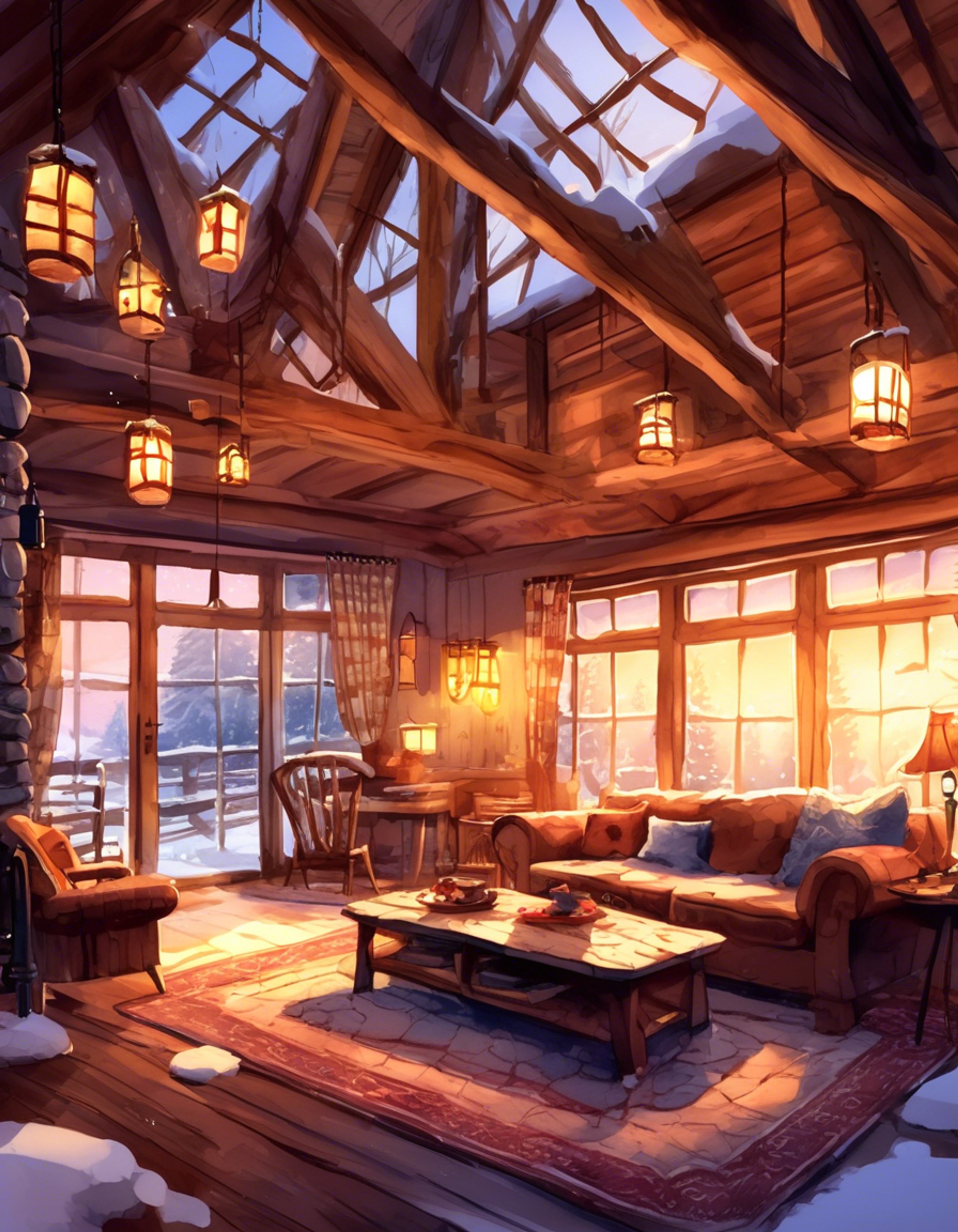 You and Violet escape to a remote mountain cabin, away from the chaos of Gotham and Poison Ivy's schemes. The rustic cabin offers a chance for genuine connection as you both warm yourselves by the crackling fireplace. Through quiet conversations and shared moments, you help Violet see herself as more than just a henchwoman.