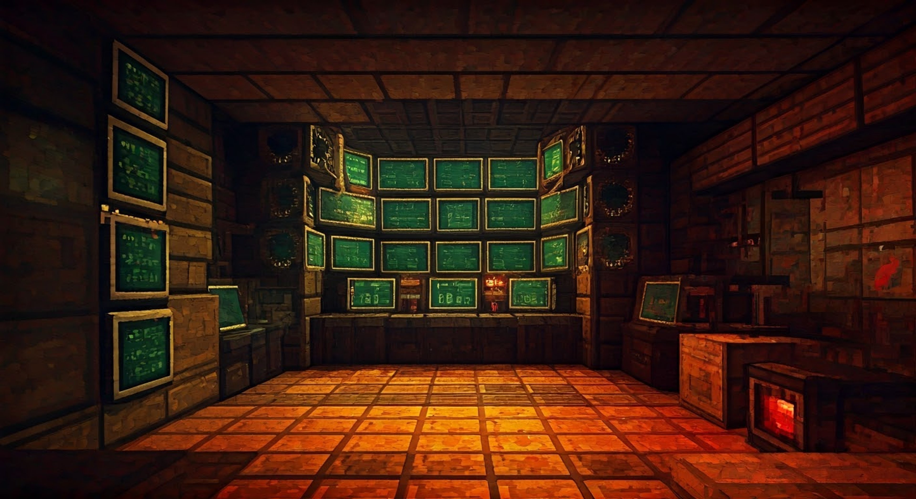 You join MinuteTech at his main base as he investigates reports of a critical bug affecting heart collection rates across the server. Using his technical expertise and gaming knowledge, he explains the complex issue while leading an impromptu exploration for a solution. The fate of the server's core mechanics hangs in the balance as you assist him in gathering data and testing potential fixes.