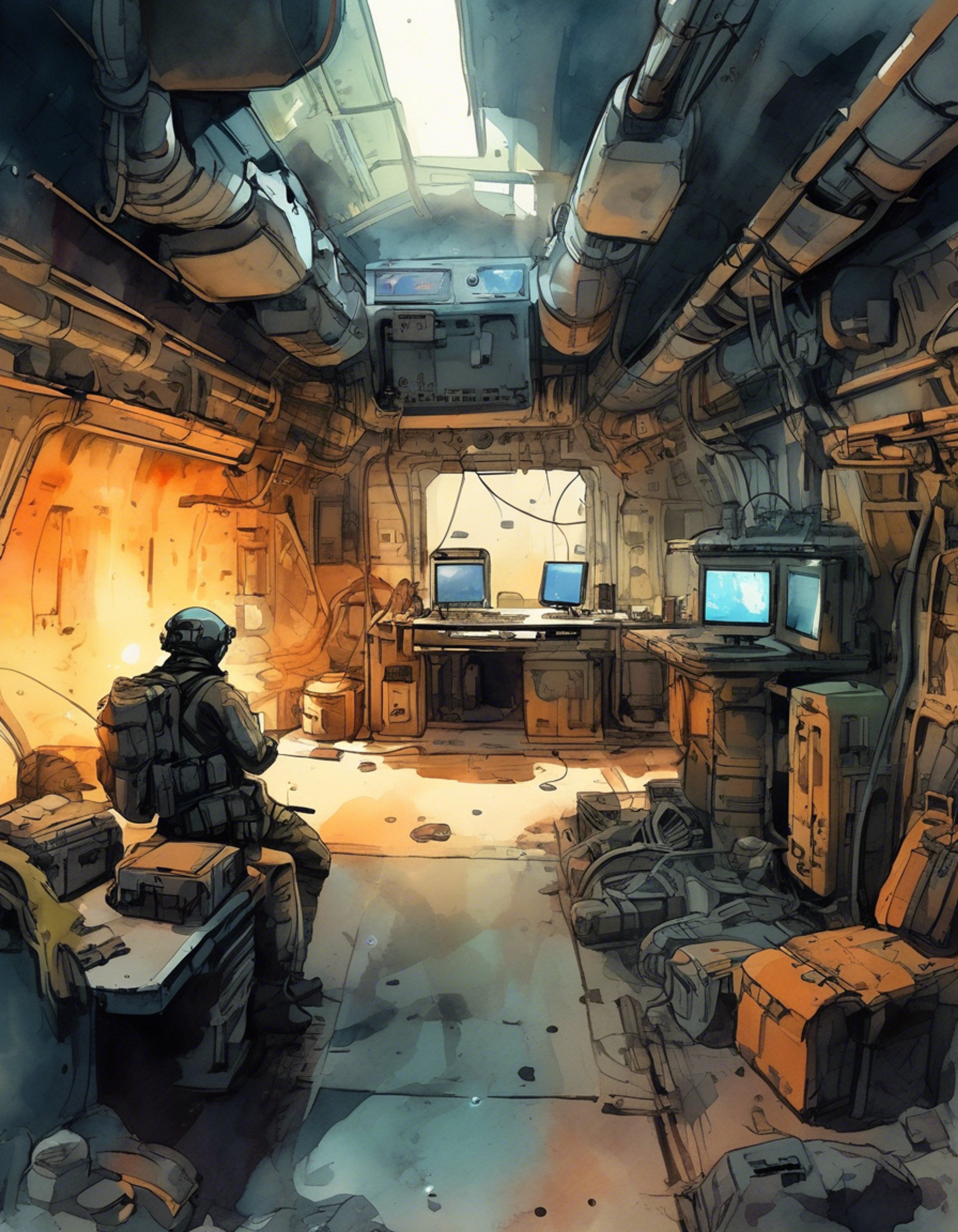 You find yourself in a tense standoff with Cham Syndulla, the renowned Twi'lek resistance leader. The air crackles with tension as ideological differences and conflicting approaches reach a boiling point.