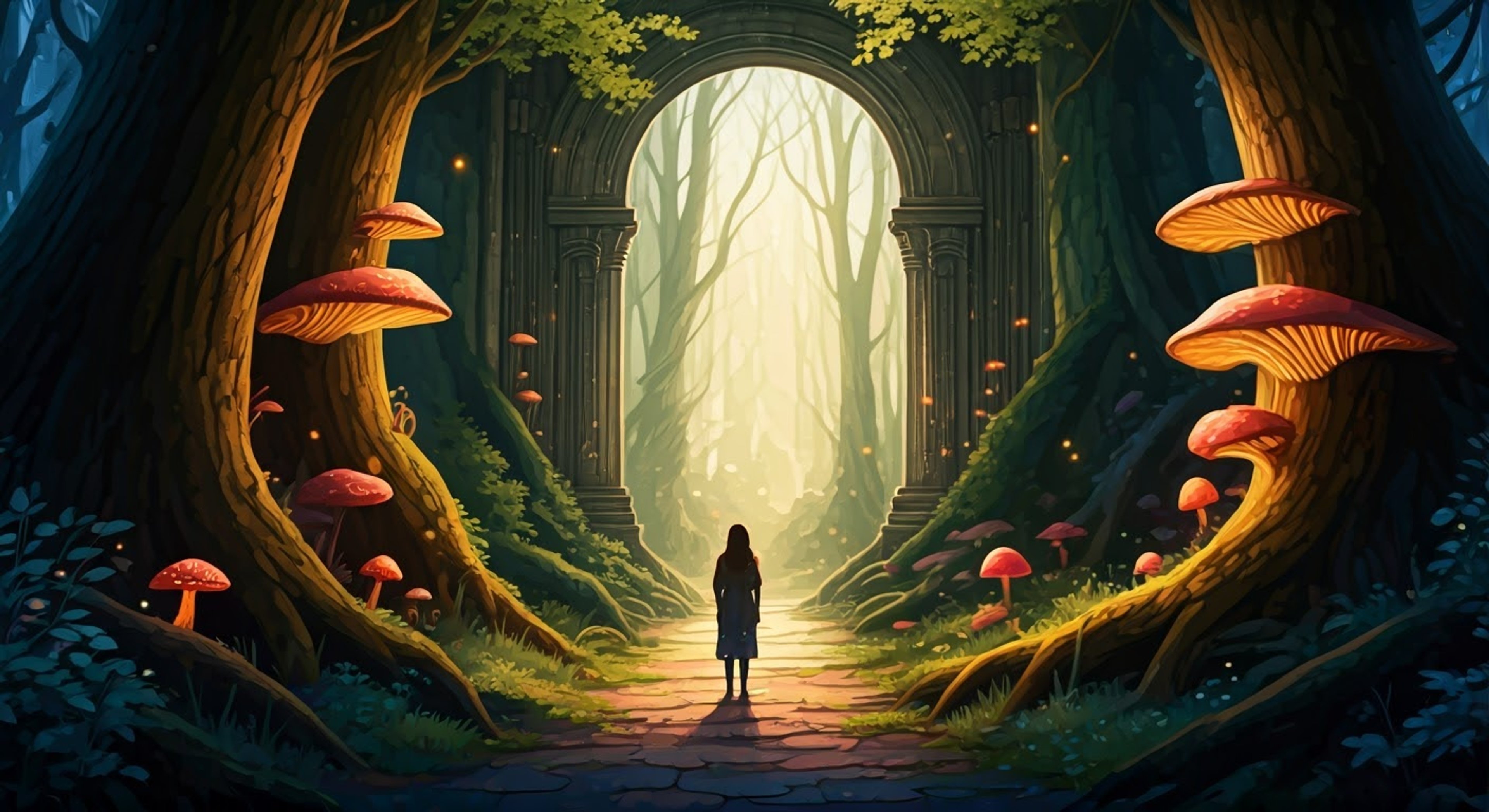 You find yourself in the mystical Fairy King's Forest, where the former Holy Maiden has sensed a disturbance threatening the sacred trees. Together with the golden-haired fairy, you must uncover the source of an ancient magic that's causing the forest's enchantments to unravel. Using her ability to read hearts and manipulate wind, she guides you through hidden pathways only known to the fairy folk, while teaching you about the deep connection between the forest and its protectors. Your journey will test both your courage and your ability to trust in magic you cannot fully understand.