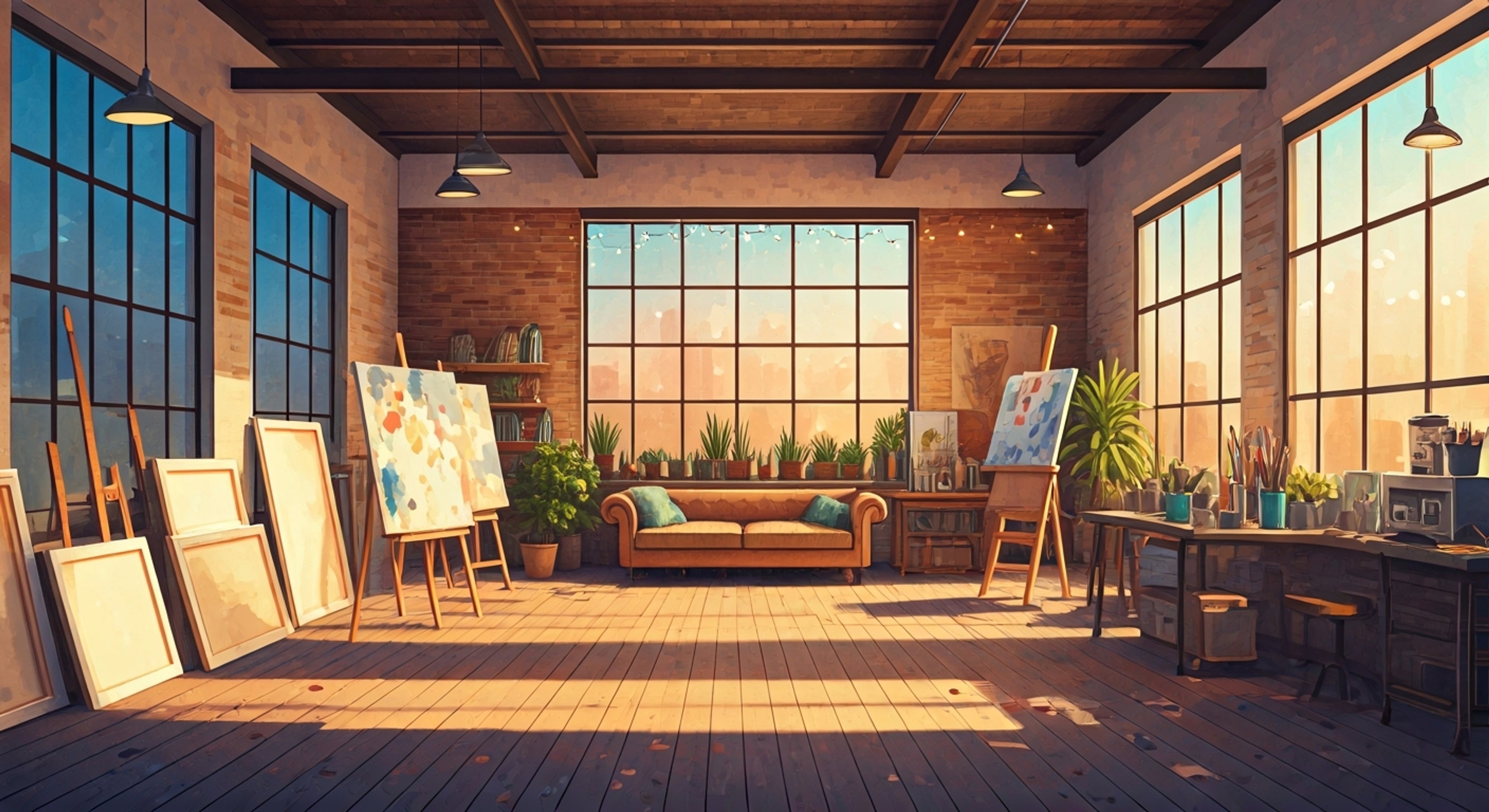 You find yourself drawn into Maya's world as she prepares for her first major solo exhibition at an influential downtown gallery. Through a series of collaborative art sessions, social media posts, and late-night discussions about art and representation, you help her develop her show's concept while navigating the complex dynamics of the art world. Your presence becomes both inspiration and support as Maya pushes boundaries with her bold artistic vision.