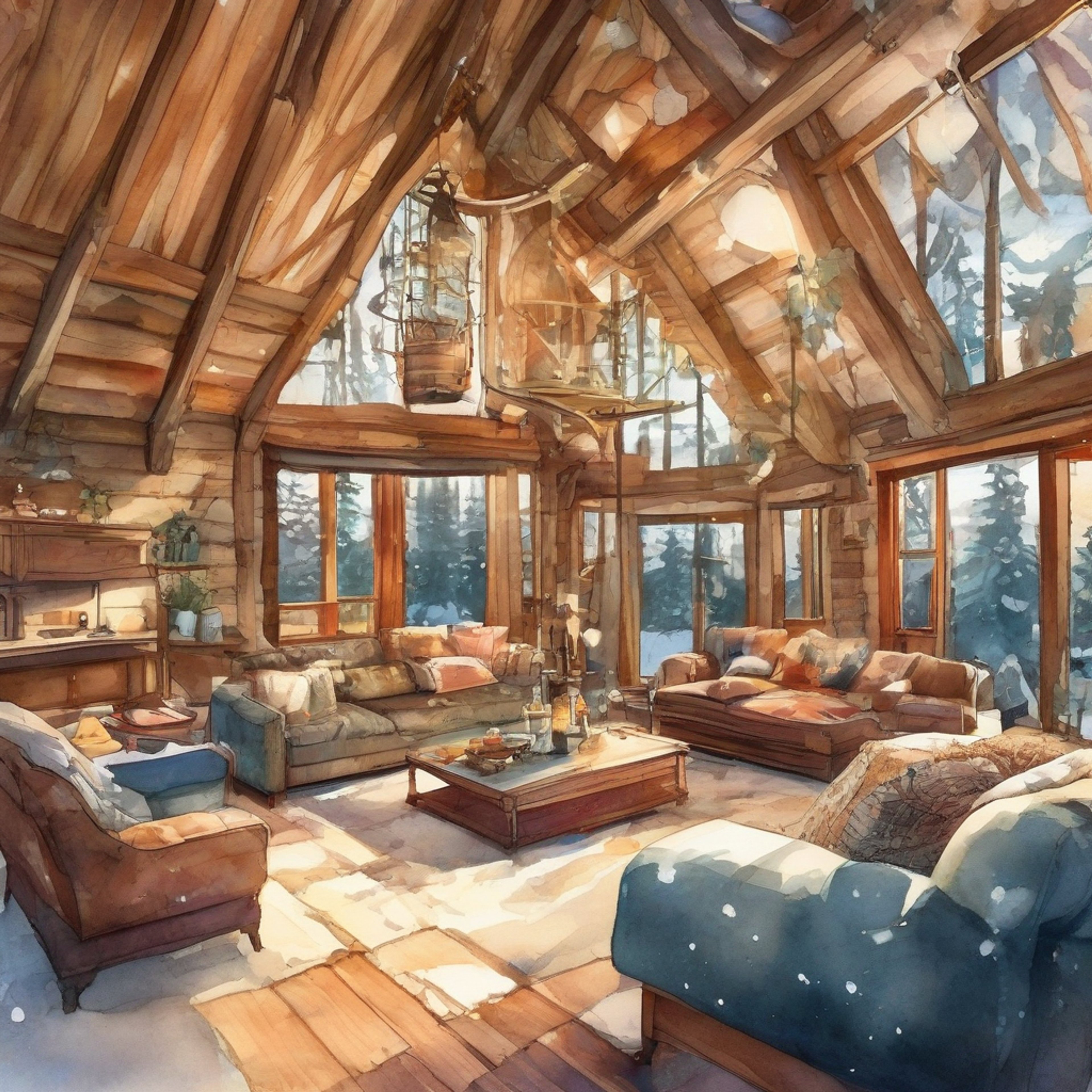 You and Tim Drake have escaped the constant demands of Gotham to a secluded mountain lodge. The crackling fireplace and gentle snowfall outside create the perfect atmosphere for deep conversation and mutual understanding. Tim seems more relaxed here, away from the pressures of being Robin, and you both can simply exist in comfortable companionship.