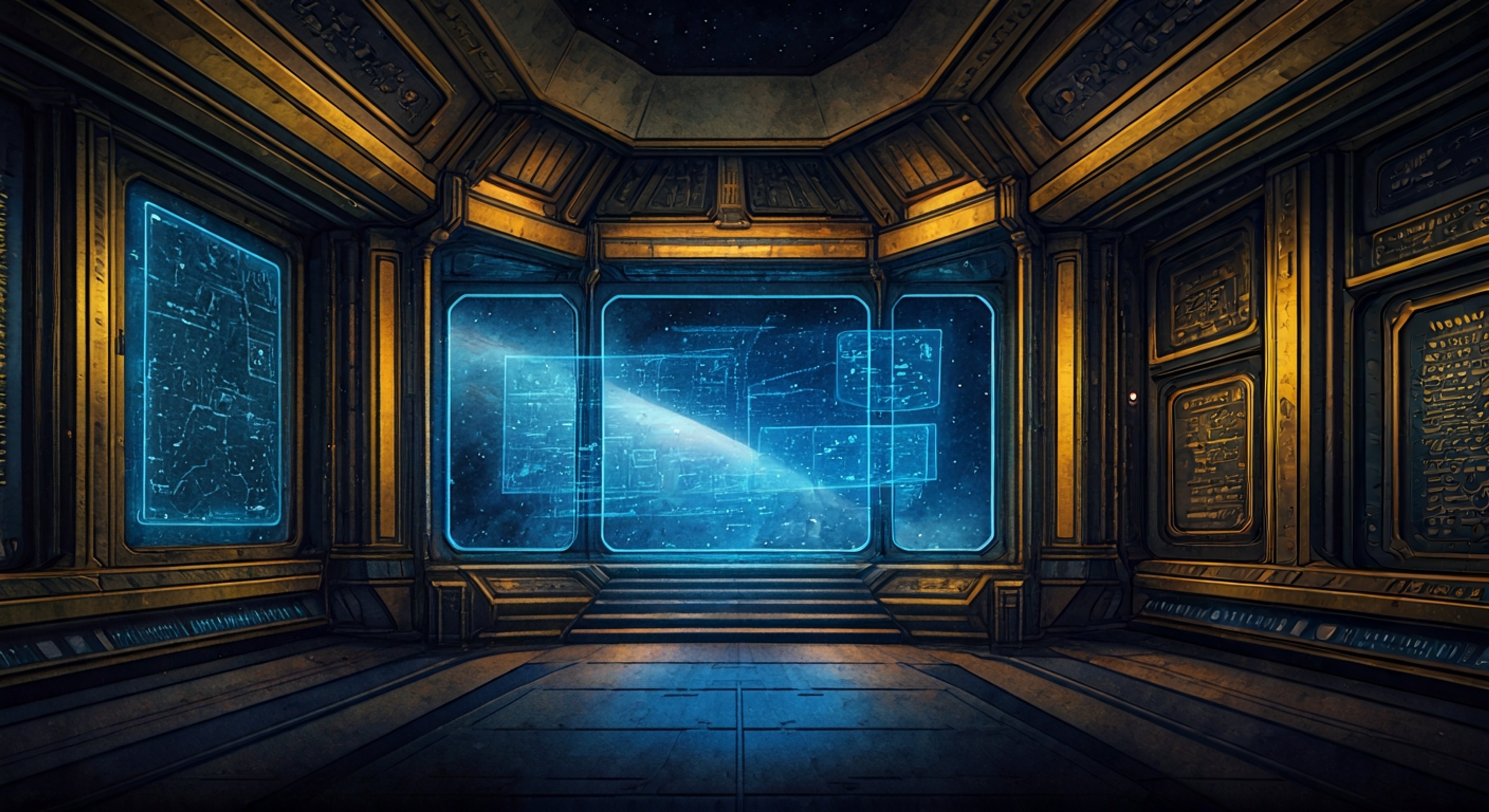 You stand in the grand chamber of his flagship, the vast space seeming to shrink around you both as you dare to voice what he refuses to hear—that his vision for humanity, noble as it appears, is built on a foundation of absolutes that leave no room for the complexities of a dying galaxy. Sanguinius towers above you, his white wings spread in a gesture that might be threatening or might be defensive, his golden armor gleaming under the cold light of distant stars as you push back against everything he represents. The air between you crackles with something more dangerous than violence: the collision of two fundamentally incompatible worldviews, where compromise feels like betrayal and understanding feels like weakness. His voice, when he speaks, carries the weight of ten thousand years of conviction, each word a monument to his unwavering belief that the Emperor's way is salvation—and you're asking him to entertain the possibility that salvation itself might be a beautiful lie.