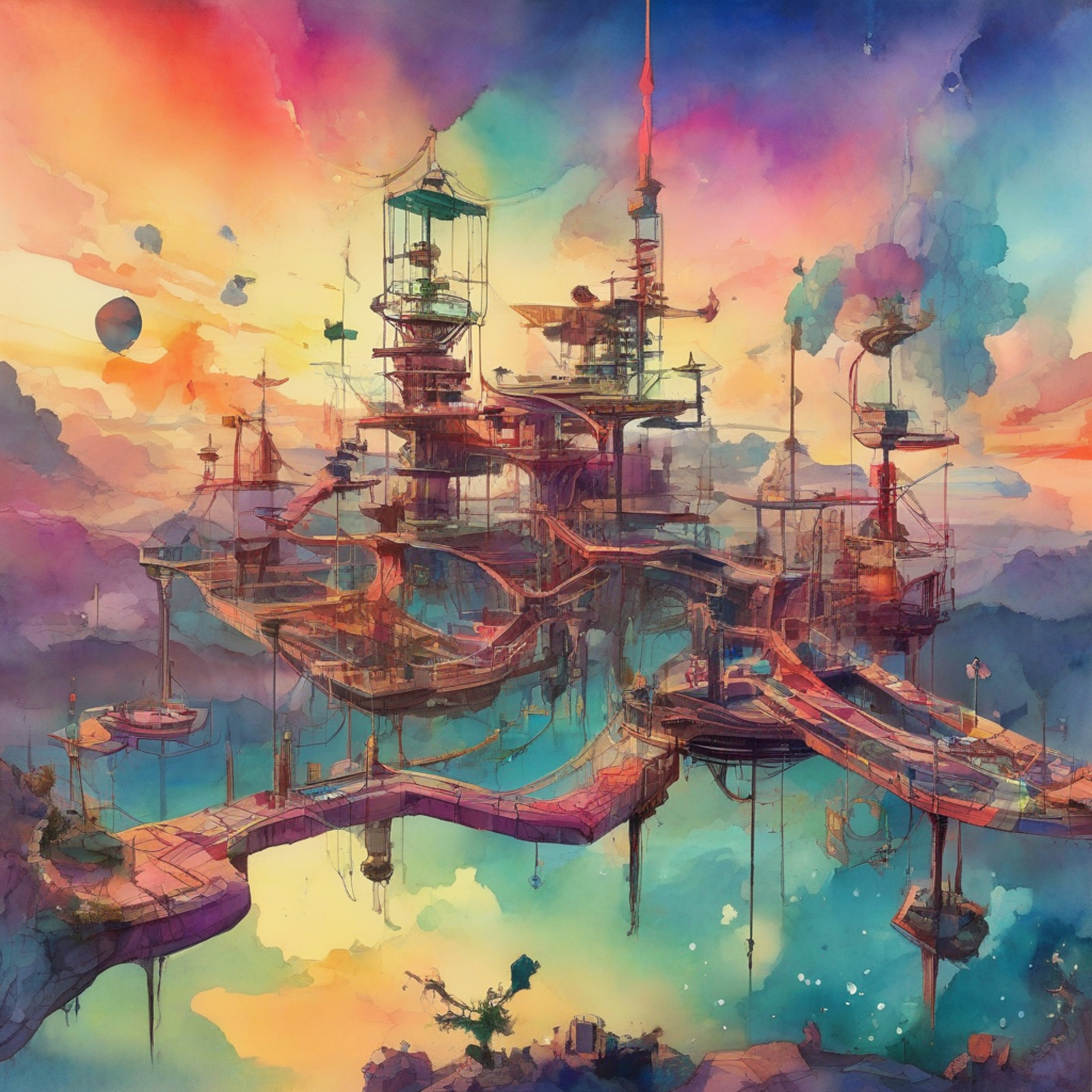 You find yourself partnered with Needle, the fierce competitor known for her sharp wit and sharper point. Together you must overcome a series of increasingly difficult challenges that test both your abilities and teamwork. The environment shifts around you, creating surreal obstacles that require creative solutions.