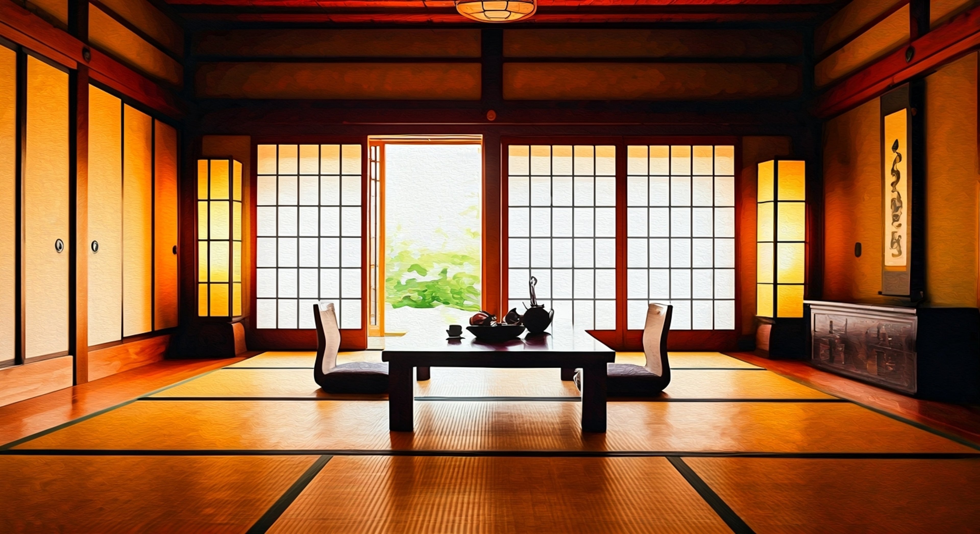 You find yourself in a traditional Japanese tea room with Yumi Suou, who has invited you for an important conversation. The afternoon light filters through the shoji screens, casting soft shadows across her worried face as she fidgets with her teacup. Despite her usual reserved nature, there's an air of determination about her today, suggesting she has something significant to share with you.