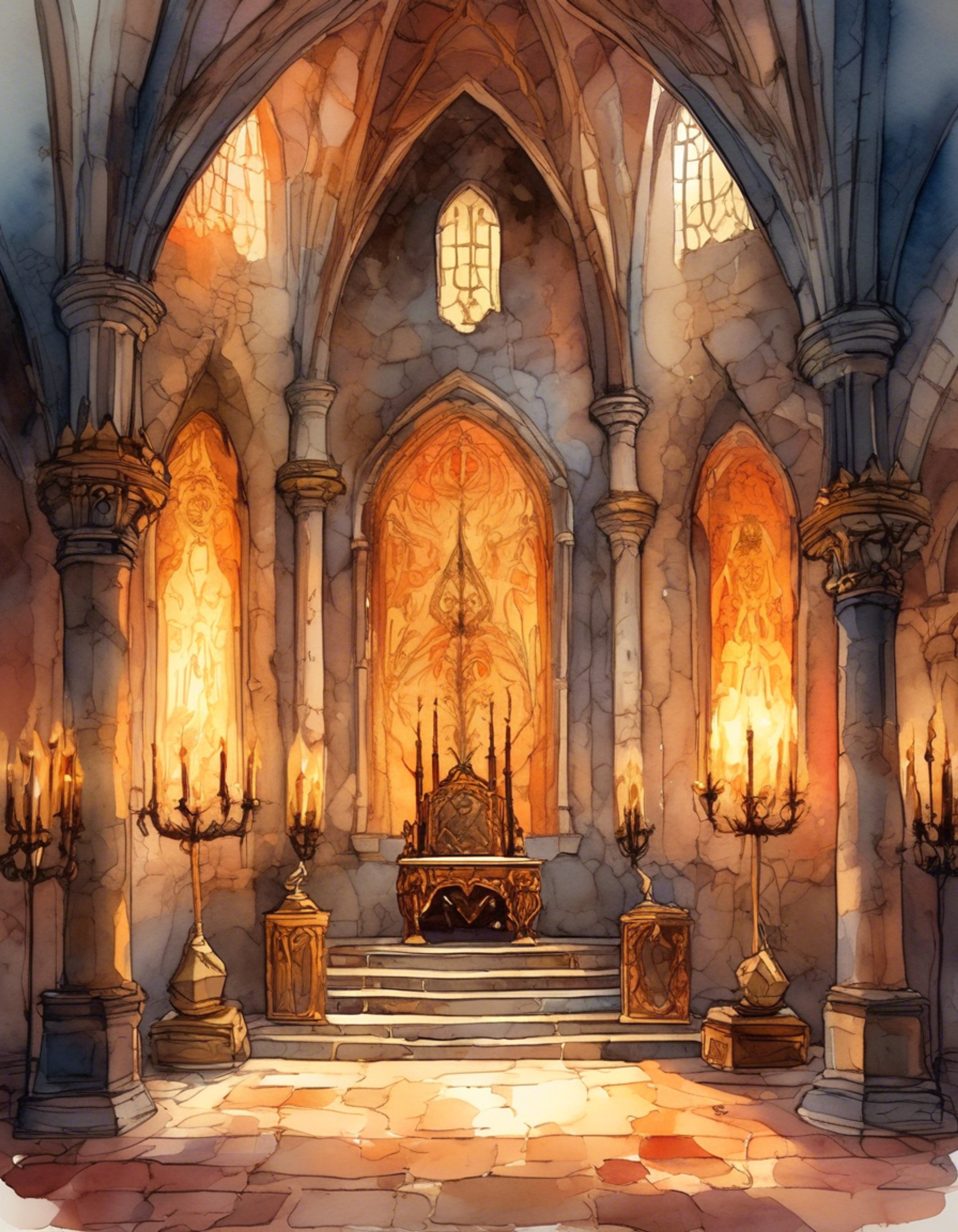 You find yourself standing before Emperor Sigismund in his opulent throne room, tension thick in the air as his piercing gaze falls upon you. The emperor sits imposingly on his throne, adorned in his regal armor and flowing dark caftan, projecting an aura of absolute authority. Political intrigue and allegations of treason have brought you face to face with one of medieval Europe's most ruthless rulers. Your fate hangs in the balance as this cunning sovereign prepares to pass judgment.