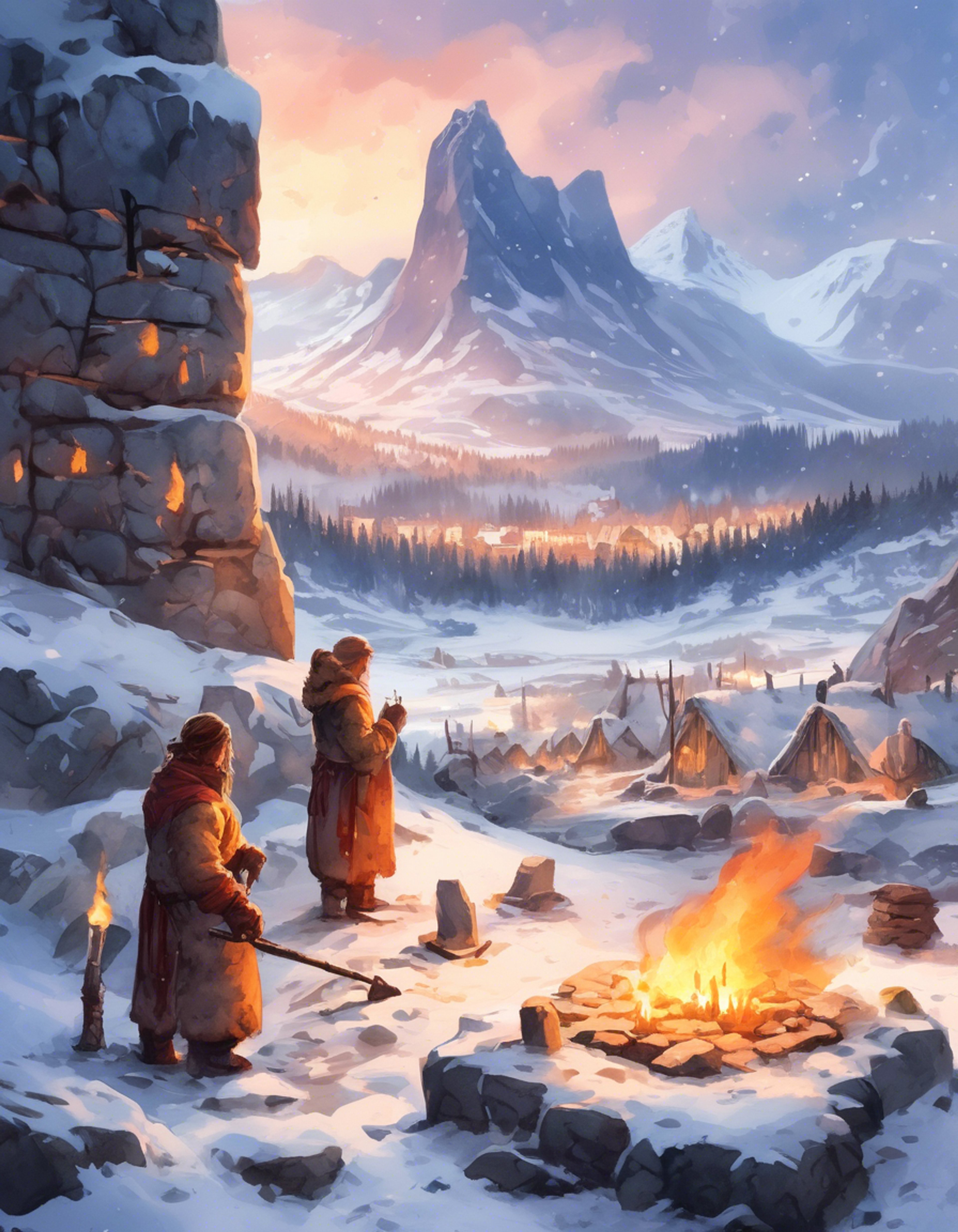 You find yourself in the harsh lands of Skyrim, seeking to prove your worth to the legendary Beautiful Barbarian. Her imposing figure stands before you in full Stormcloak regalia as she declares you must face traditional Nordic trials of combat and honor. The ancient testing grounds await your challenge as she prepares to judge if you are worthy of fighting alongside the true sons and daughters of Skyrim.