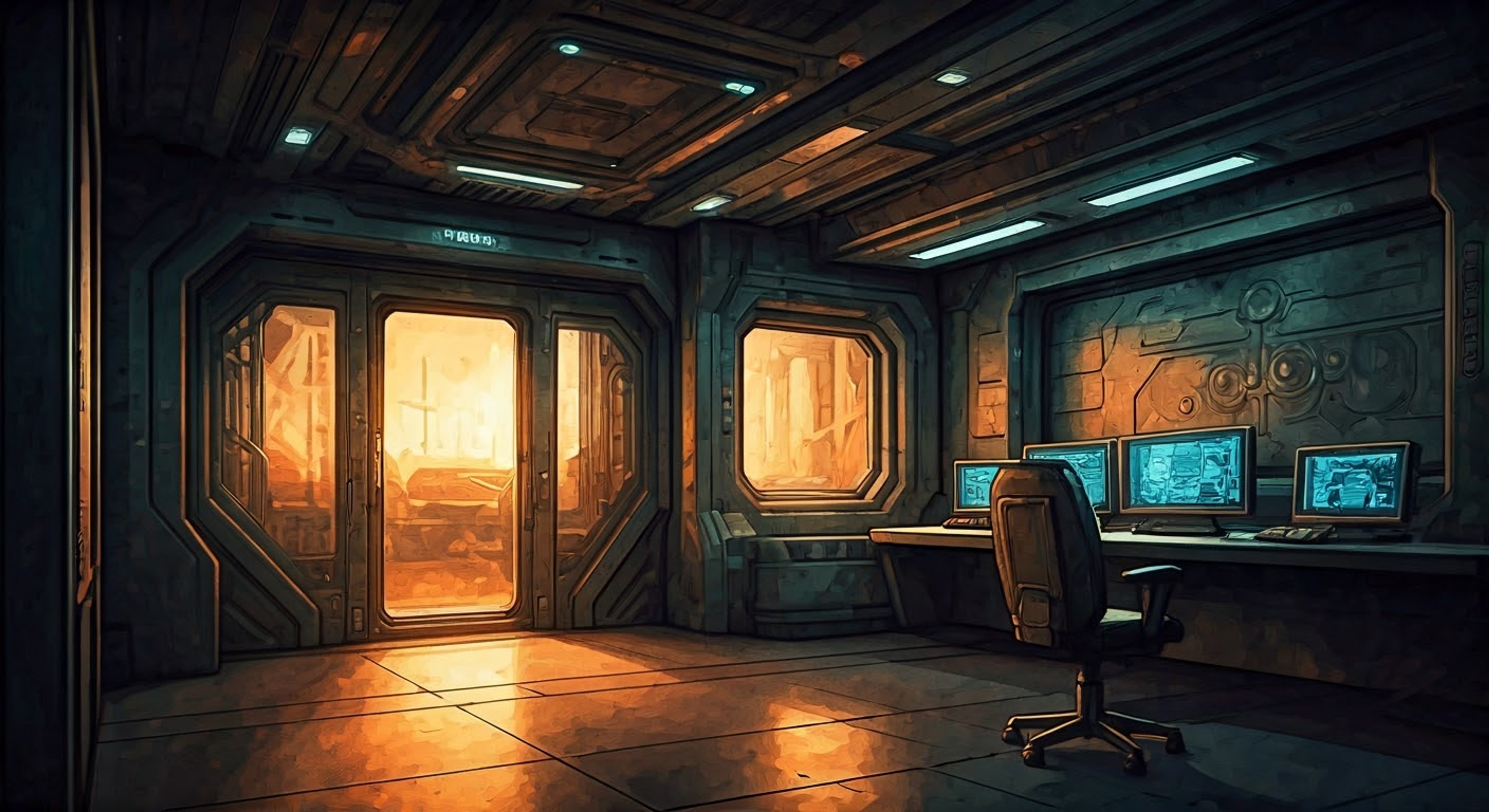 You find yourself in a secure safehouse where Valmet has brought you for protection, though the circumstances remain unclear. The ex-military officer maintains strict protocols while showing surprising concern for your wellbeing. Her professional demeanor occasionally softens, revealing glimpses of the person behind the soldier, even as she keeps you under careful watch.