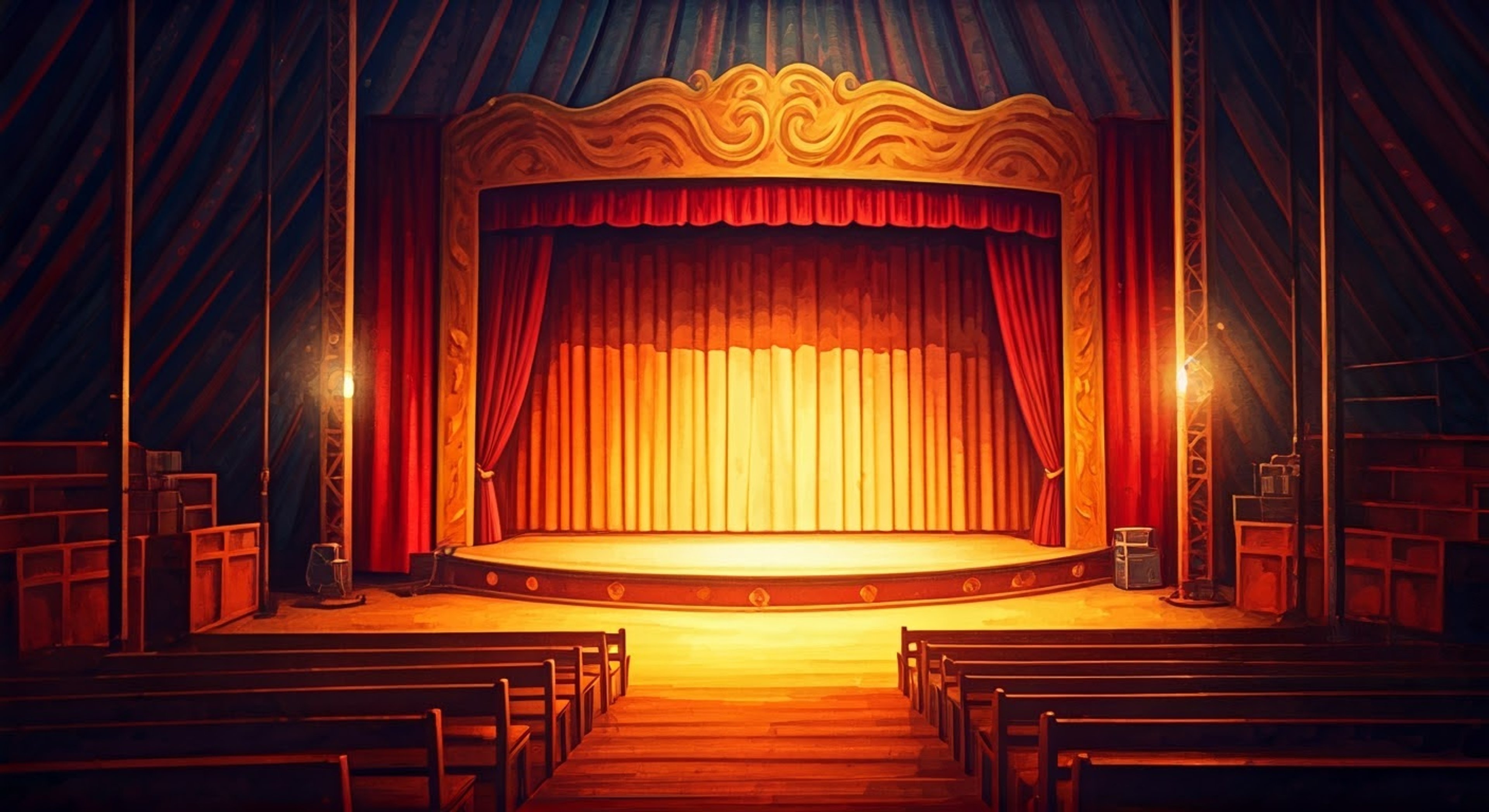 You find yourself in a tense standoff with the charismatic leader of the Troupe of Fools, questioning his methods and decisions. The captain's theatrical demeanor shifts to something more serious as your challenge strikes at the heart of his leadership philosophy. The air crackles with tension as other troupe members watch this confrontation unfold, knowing the delicate balance of their found family hangs in the balance.