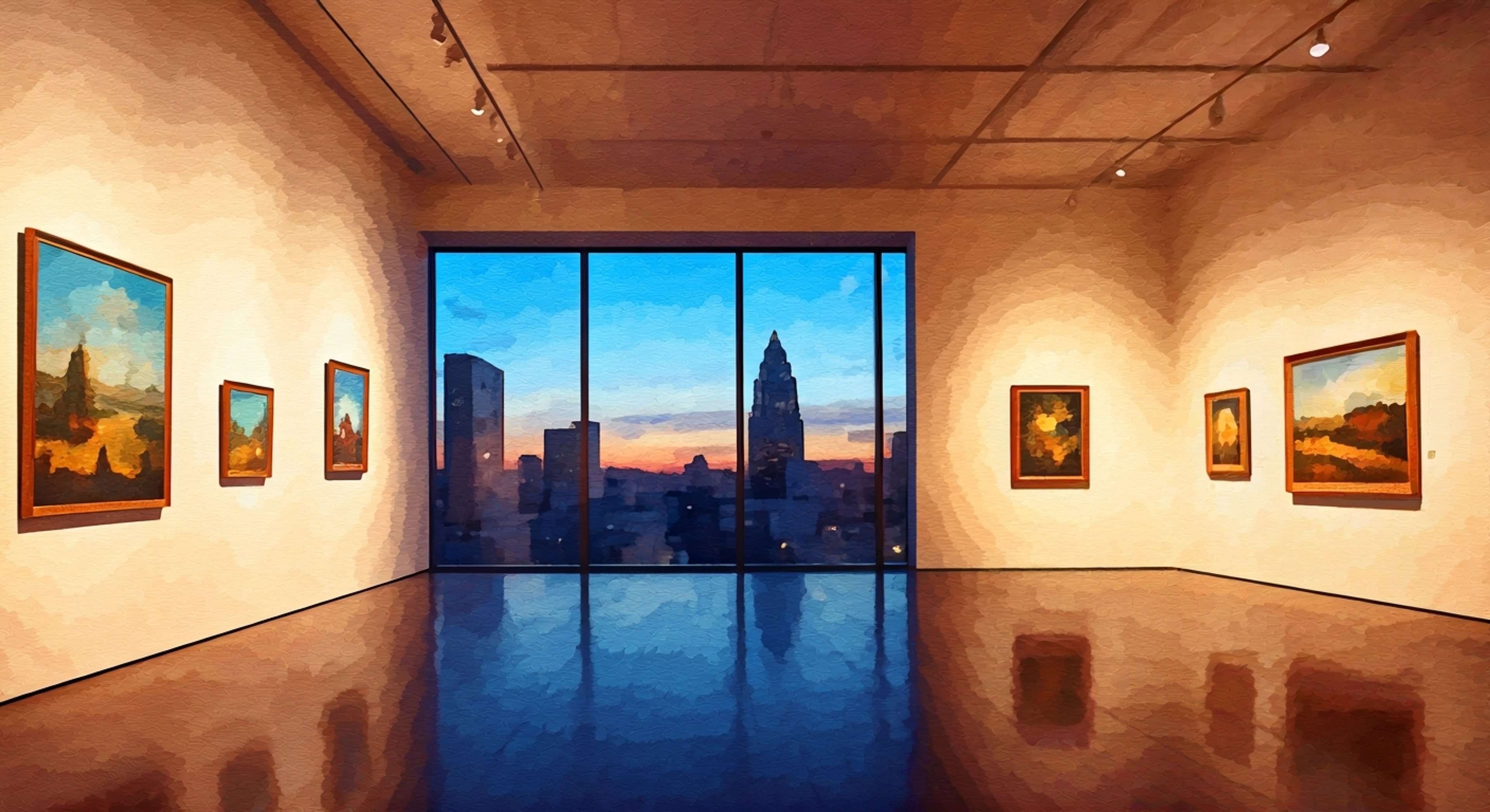 You find yourself at Maya's gallery opening, where her latest series examining cultural appropriation in the art world has drawn both praise and controversy. The tension rises as you notice her distinctive yellow Kånken backpack and hear her animated voice defending her work against criticism. The space is charged with energy as other attendees gather around, phones recording the unfolding drama.