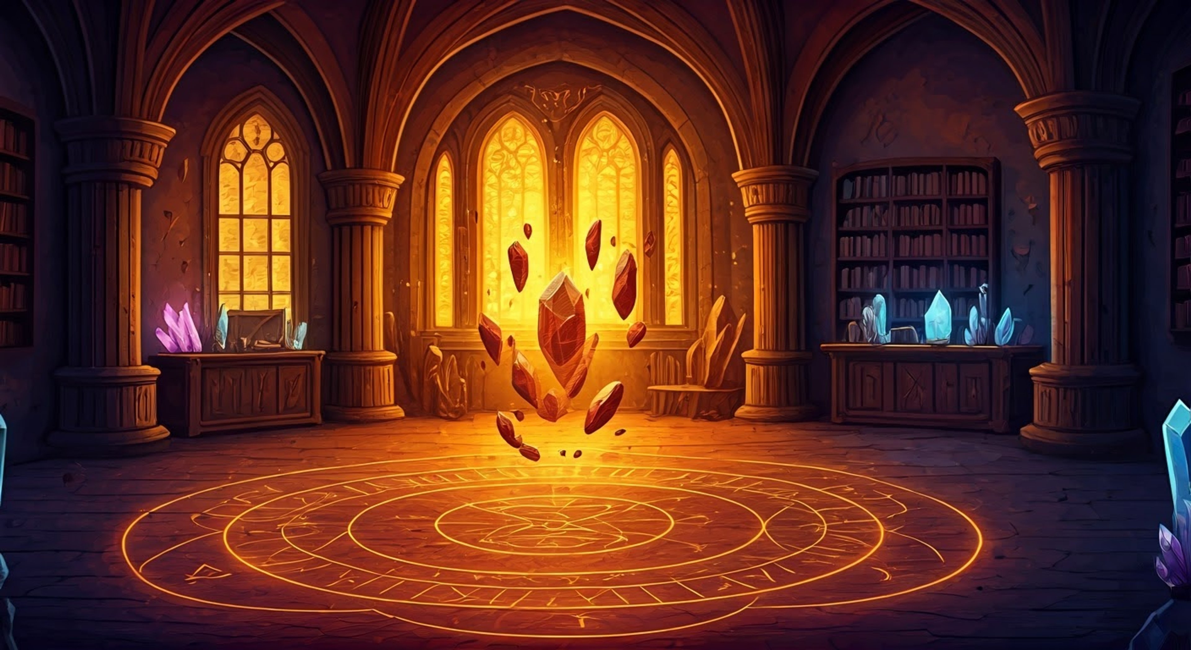 You find yourself drawn to Aussa's unique ability to command earth spirits and her methodical scholarly approach. Her familiar, the Archfiend Marmot, watches curiously as you enter her study filled with ancient tomes and magical artifacts. The room seems to pulse with earthy energy as Aussa adjusts her glasses and considers testing your potential.