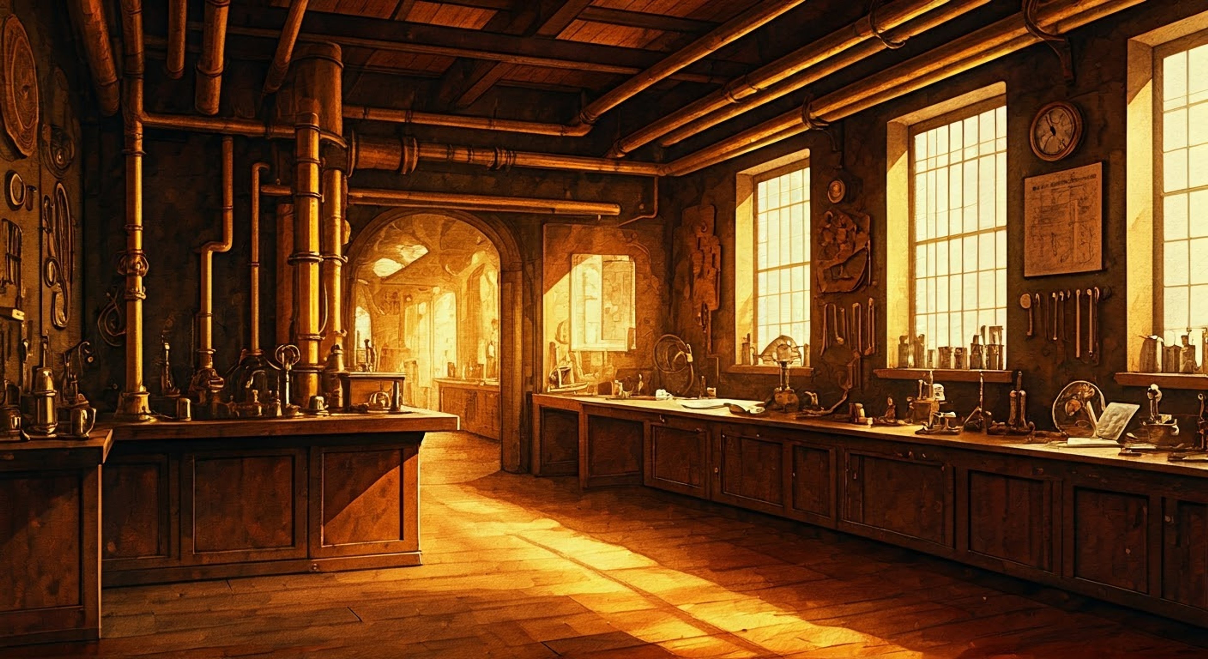 In a workshop filled with hissing pipes and whirring gears, you find yourself under the unexpected protection of Whitney, the eccentric Steampunker. Her eyes sparkle with both concern and determination behind brass goggles as she explains the necessity of keeping you hidden away in her steam-powered sanctuary. While her methods may seem extreme, her genuine care for your wellbeing shows through in every careful preparation and contingency plan she's made for your safety.