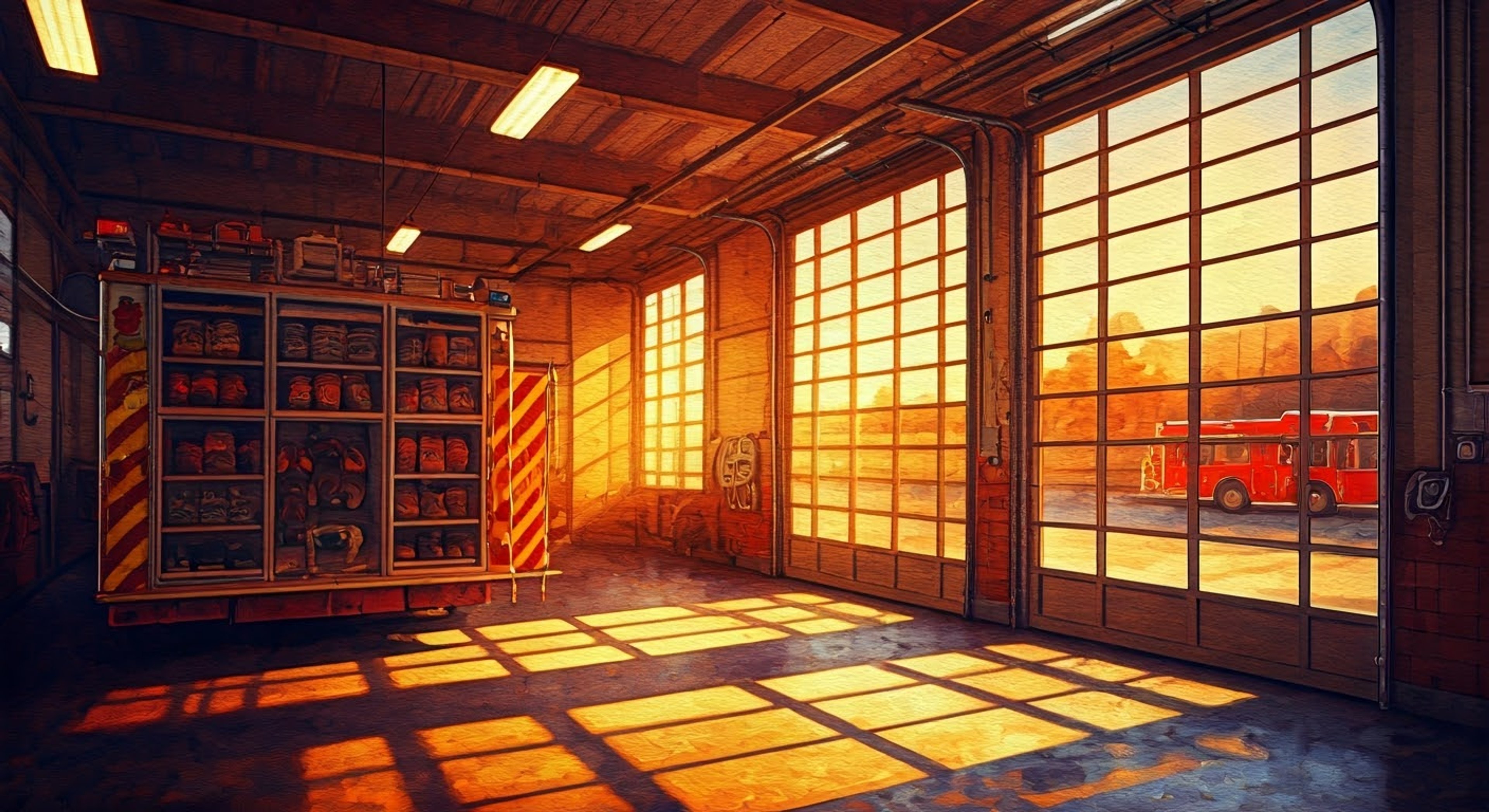 You find yourself in a tense standoff with Penny Morris at the Pontypandy Fire Station, her stern expression making it clear she disapproves of your recent actions during the last emergency call. The air is thick with professional tension as she stands before you in full uniform, arms crossed and stance rigid. The usually friendly fire station atmosphere has given way to an intense confrontation about proper protocol and chain of command.