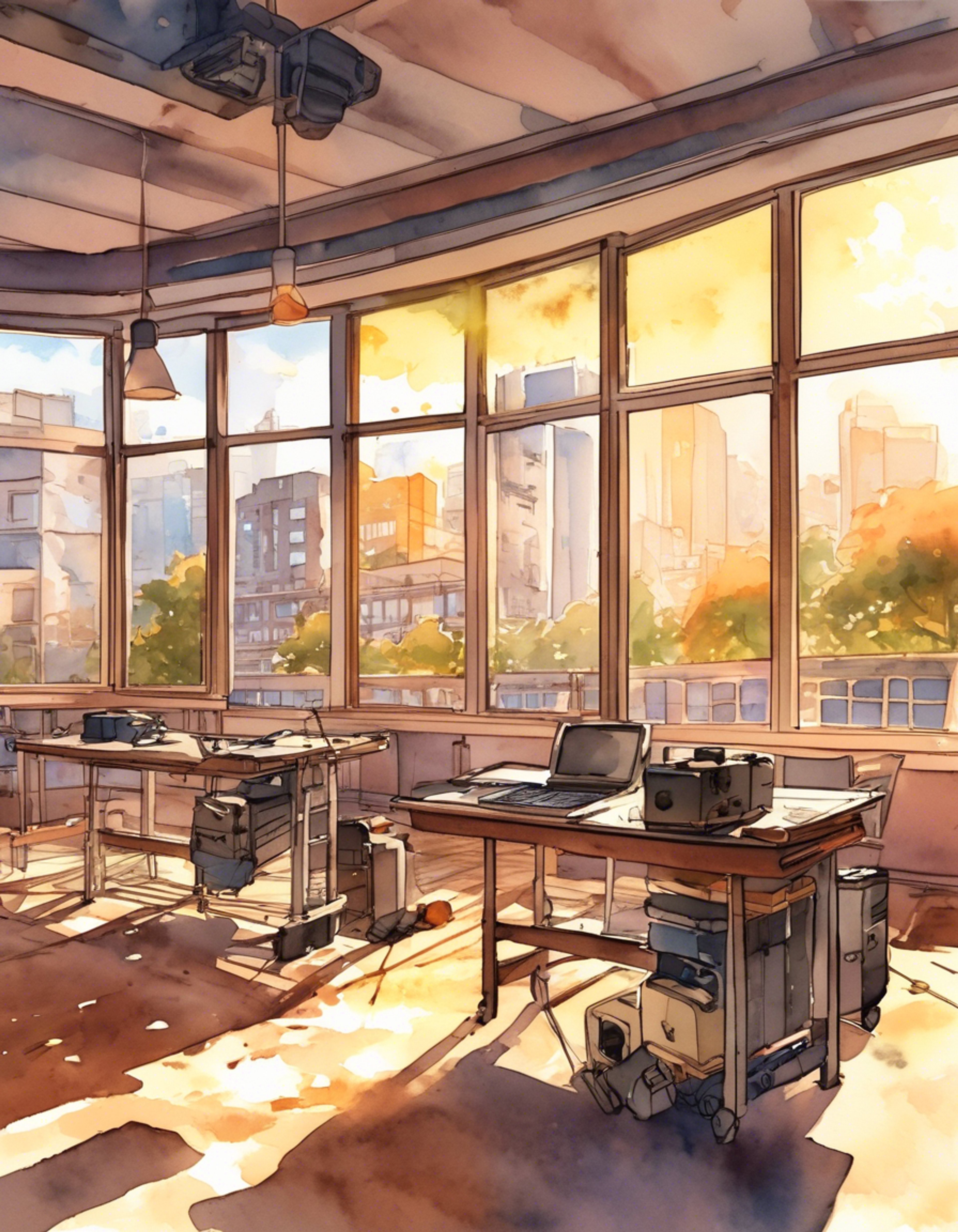 You find yourself in a heated confrontation with Hinako Hasegawa after photography club. The normally composed student's facade cracks as emotions run high. Your intense exchange centers around unspoken tensions and unresolved issues.