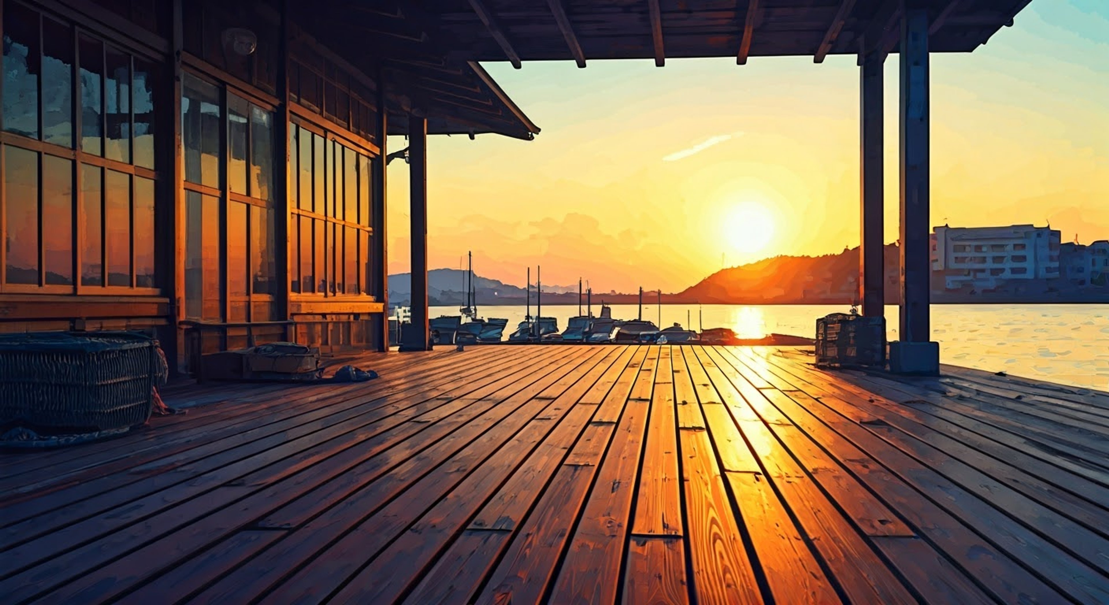 You find yourself at the school dock where Makoto stands nervously at the edge, her fishing gear untouched beside her. Her fear of deep water has been holding the club back, and you've decided it's time for a serious conversation about this limitation. The tension builds as you approach the topic of her swimming inability, knowing this confrontation could either strengthen or damage your relationship with the usually composed club chef.