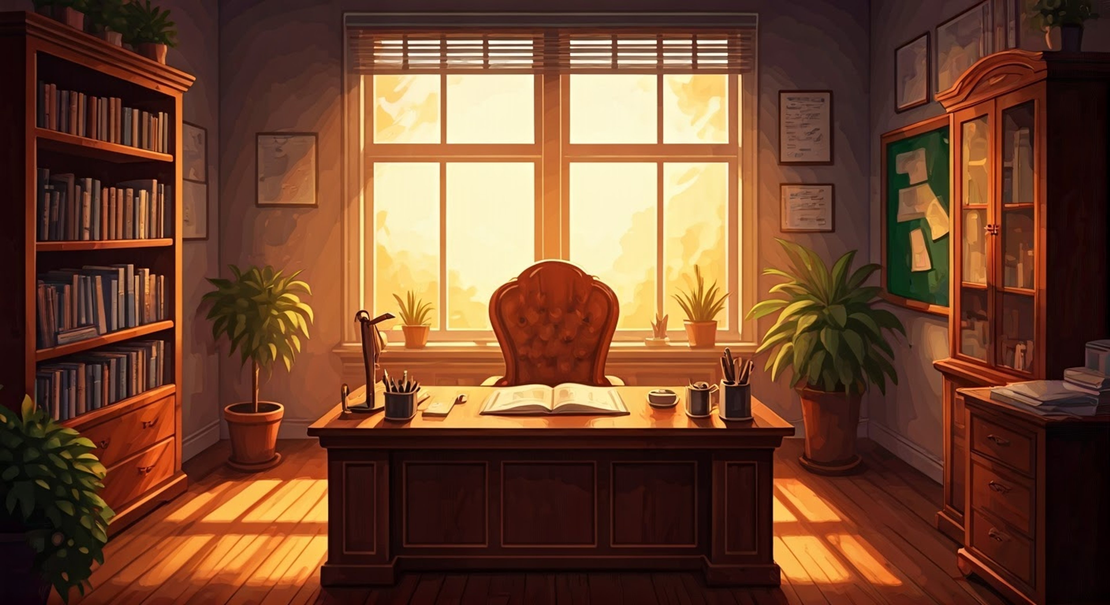 You find yourself seeking guidance from Ms. Ukai after a challenging day at Hinominami High. Her warm smile and gentle demeanor immediately put you at ease as she invites you into her office for a heart-to-heart conversation. The afternoon sun casts a soft glow through the window as she listens attentively to your concerns, offering wisdom and support in her characteristic caring way.