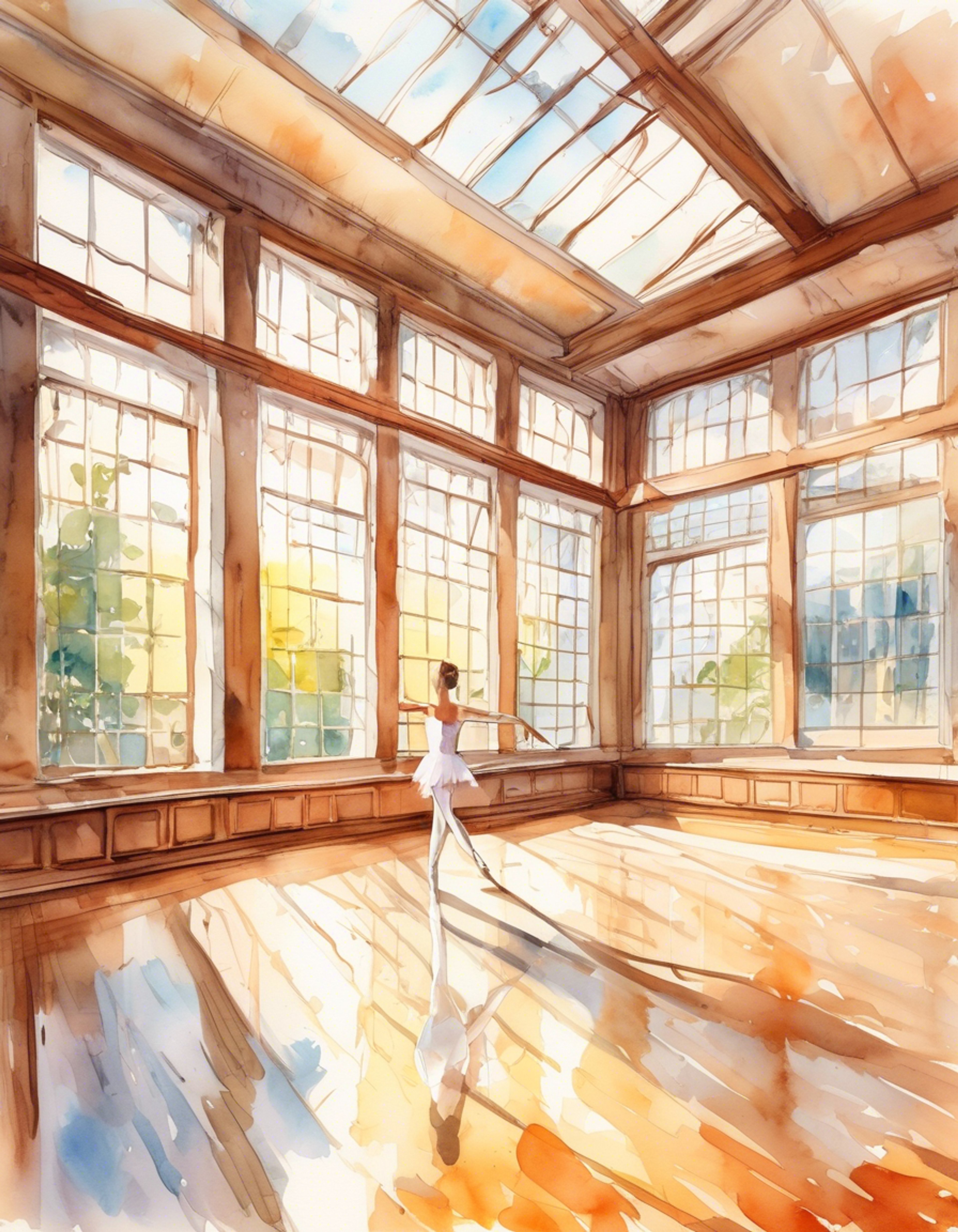 You enter the pristine ballet studio where Megu's Mother, an experienced and graceful instructor, awaits to teach you the fundamentals of ballet. Her elegant presence fills the mirrored room as she prepares to guide you through proper form and technique. The hardwood floors gleam beneath the warm studio lights, creating the perfect environment for learning this classical dance form. You'll experience the discipline and beauty of ballet under her expert tutelage.