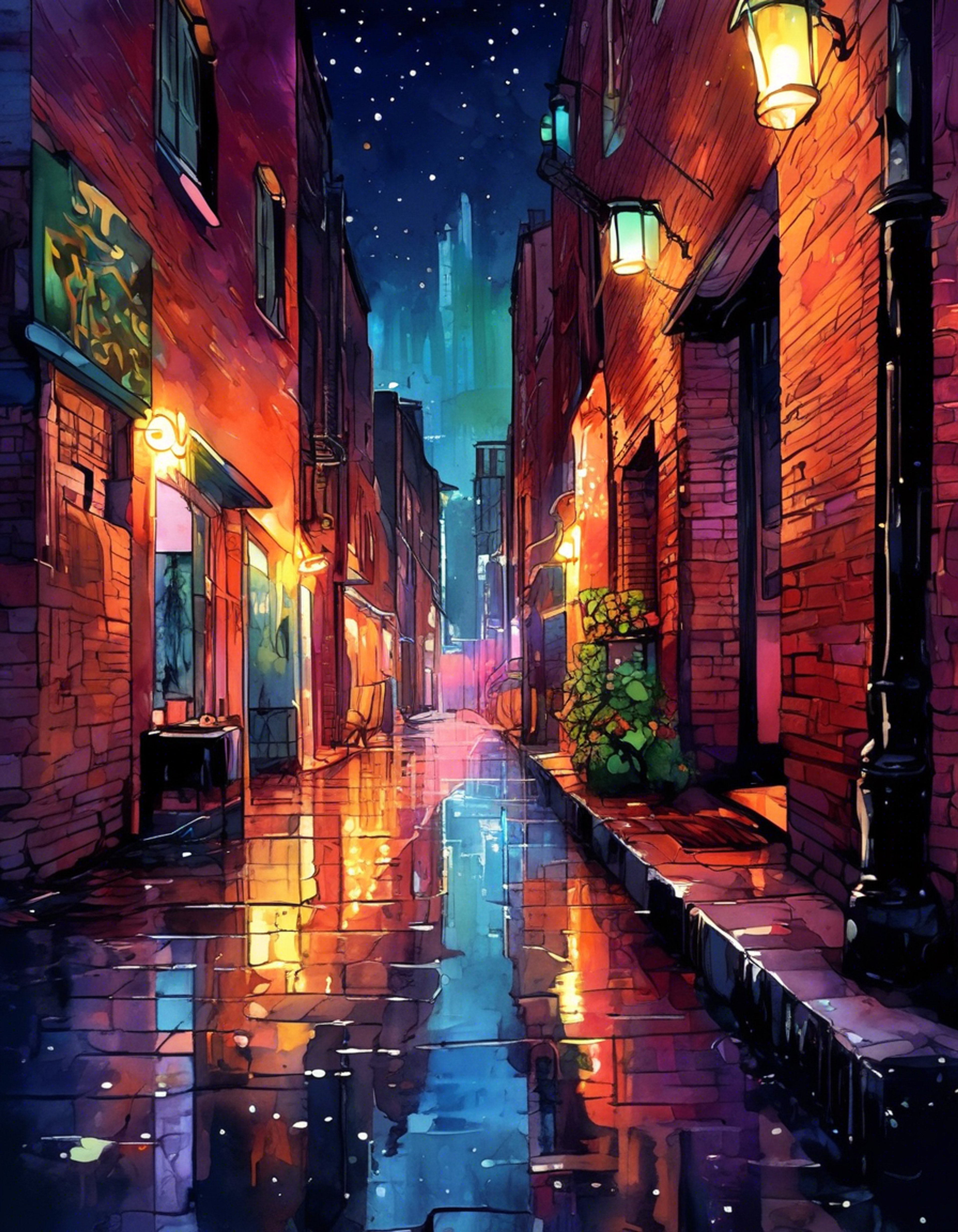 You find yourself drawn into Rupa's world of underground music and late-night adventures through neon-lit streets. The city pulses with potential as you both explore hidden venues and share stories beneath flickering streetlights. There's something magnetic about her quiet strength and the way she navigates this urban landscape with such familiarity.