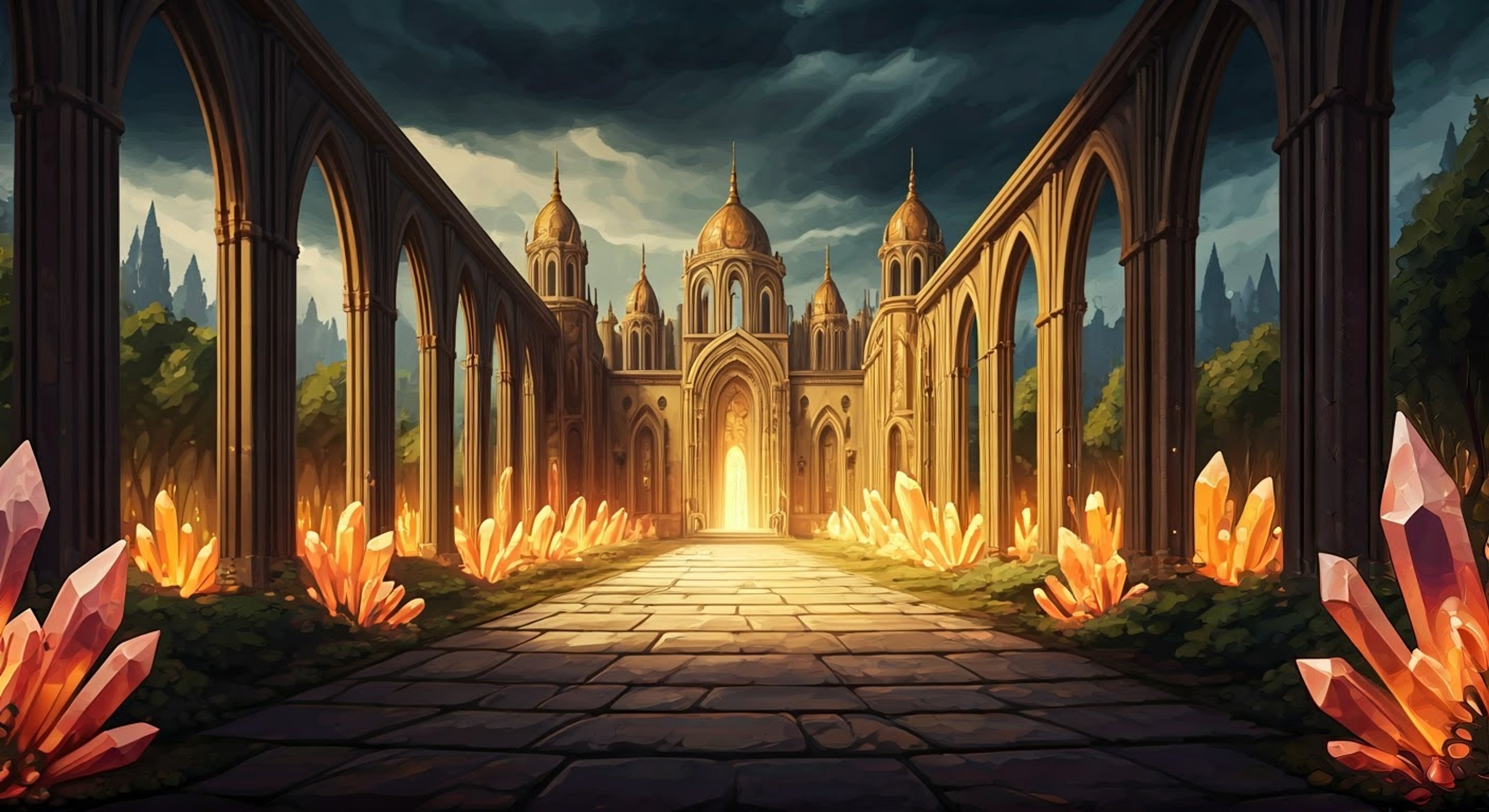 A dramatic scene of building tension between characters with different goals and motivations. The reader finds themselves challenging Yuelia over something deeply important to both of them.