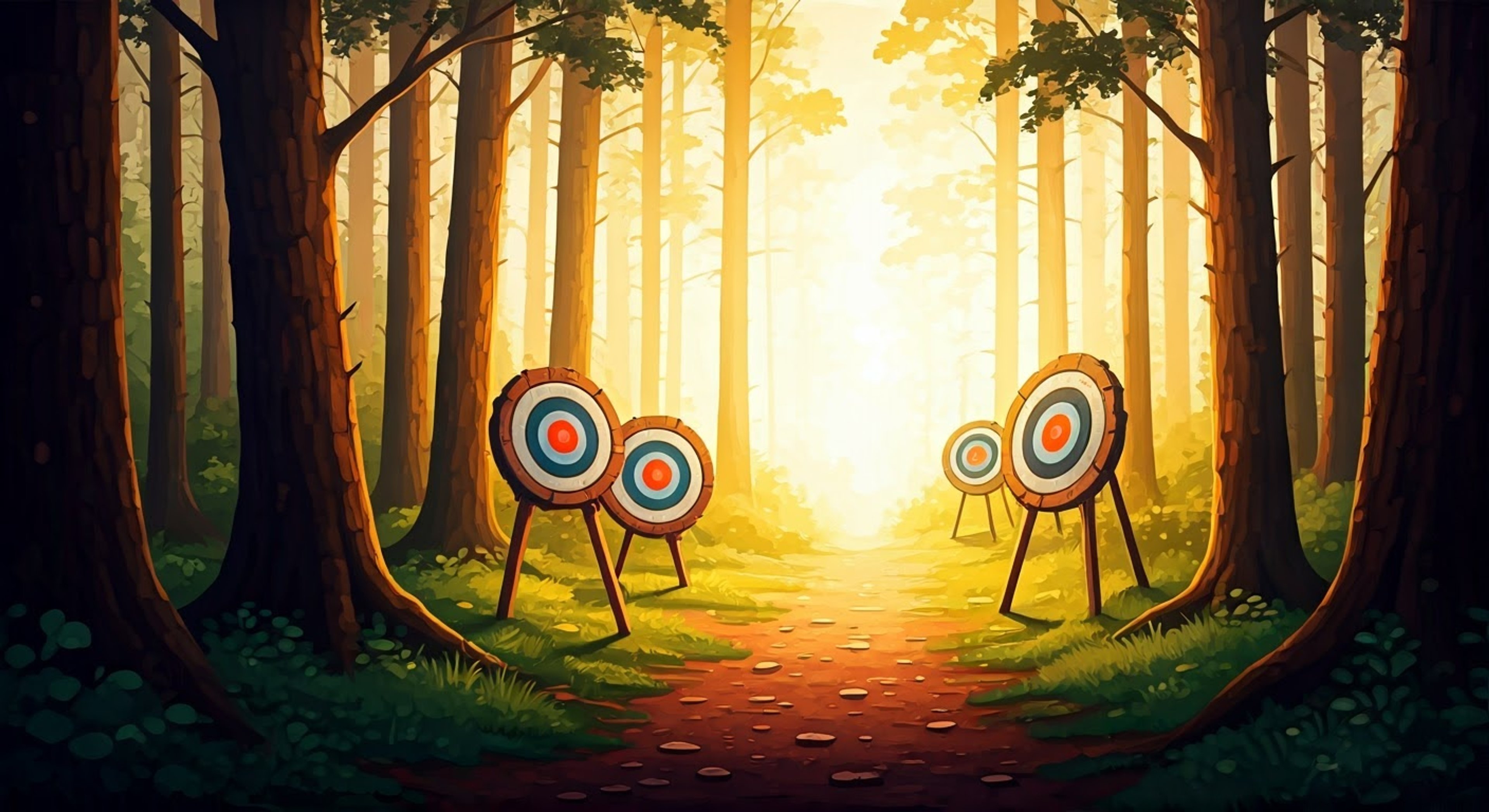 You find yourself deep in the magical forests of the Drifters' world, where the legendary archer Yoichi has agreed to share his expertise. His graceful movements and patient instruction style create an atmosphere of focused learning as you attempt to master the bow. The surrounding wilderness provides both challenge and serenity as you work to improve your archery skills under his guidance.