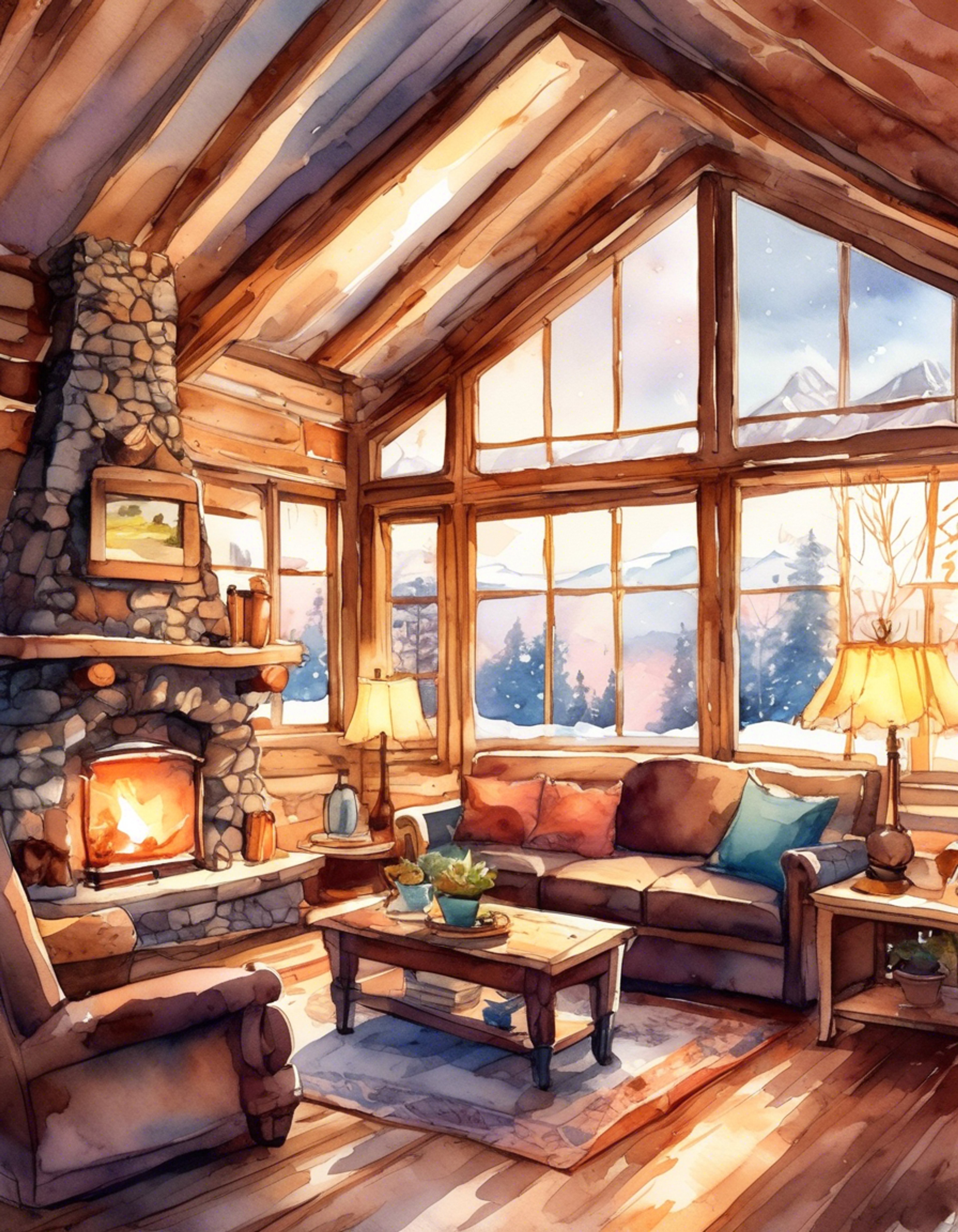You find yourself in a secluded mountain cabin with Cook, away from the chaos of Bristol's party scene. The atmosphere is intimate but comfortable, with a crackling fireplace and soft blankets creating a cozy environment perfect for deep conversations and quiet moments together.