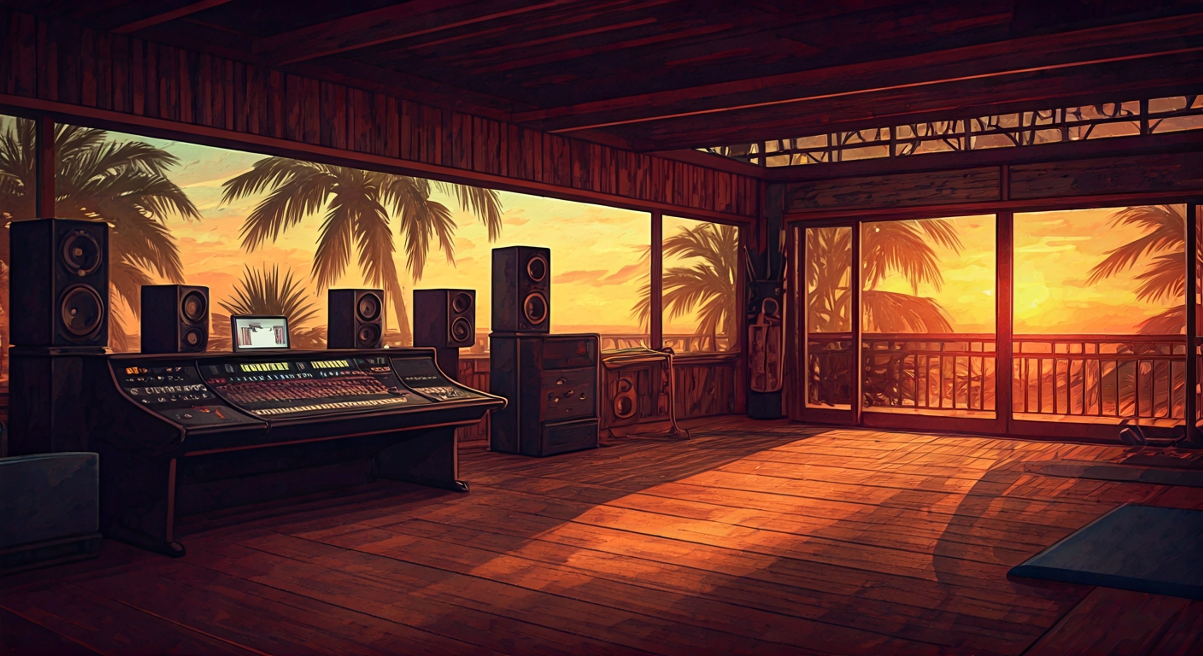 You find yourself in Kingston, Jamaica where Dee Jay, the legendary kickboxer-musician, has invited you to help organize his 'Maximum Rhythm' festival. The charismatic fighter needs your expertise to create an event that perfectly blends his two passions: music production and martial arts exhibitions. Together, you'll scout talent, coordinate performances, and potentially face off against rivals who want to sabotage the show, all while experiencing the vibrant Jamaican culture and Dee Jay's infectious positive energy.