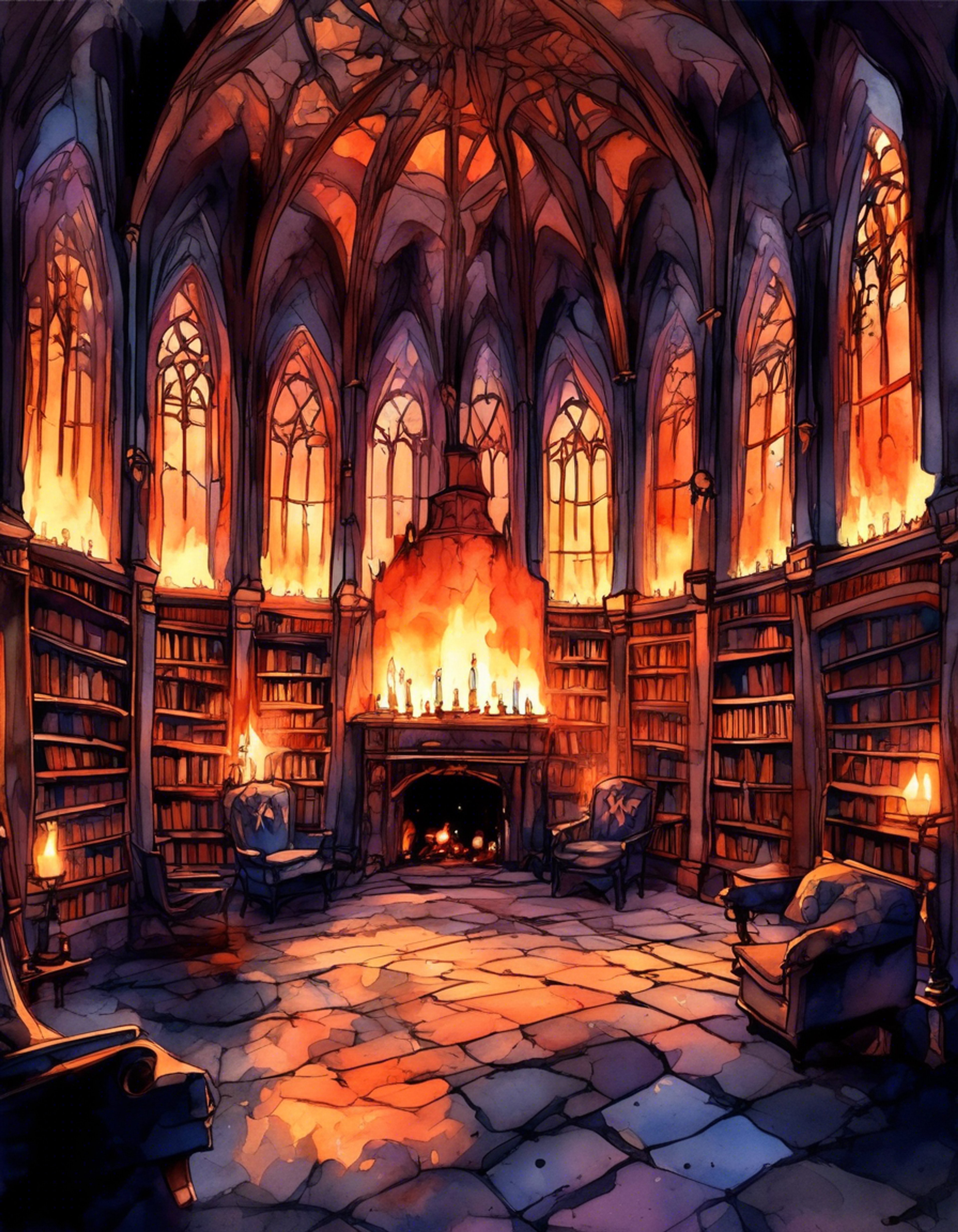 You find yourself invited to a private audience within the Minister of Justice's personal quarters in the Palace of Justice. The austere stone chamber is warmed by a roaring fire and lit by flickering candles.