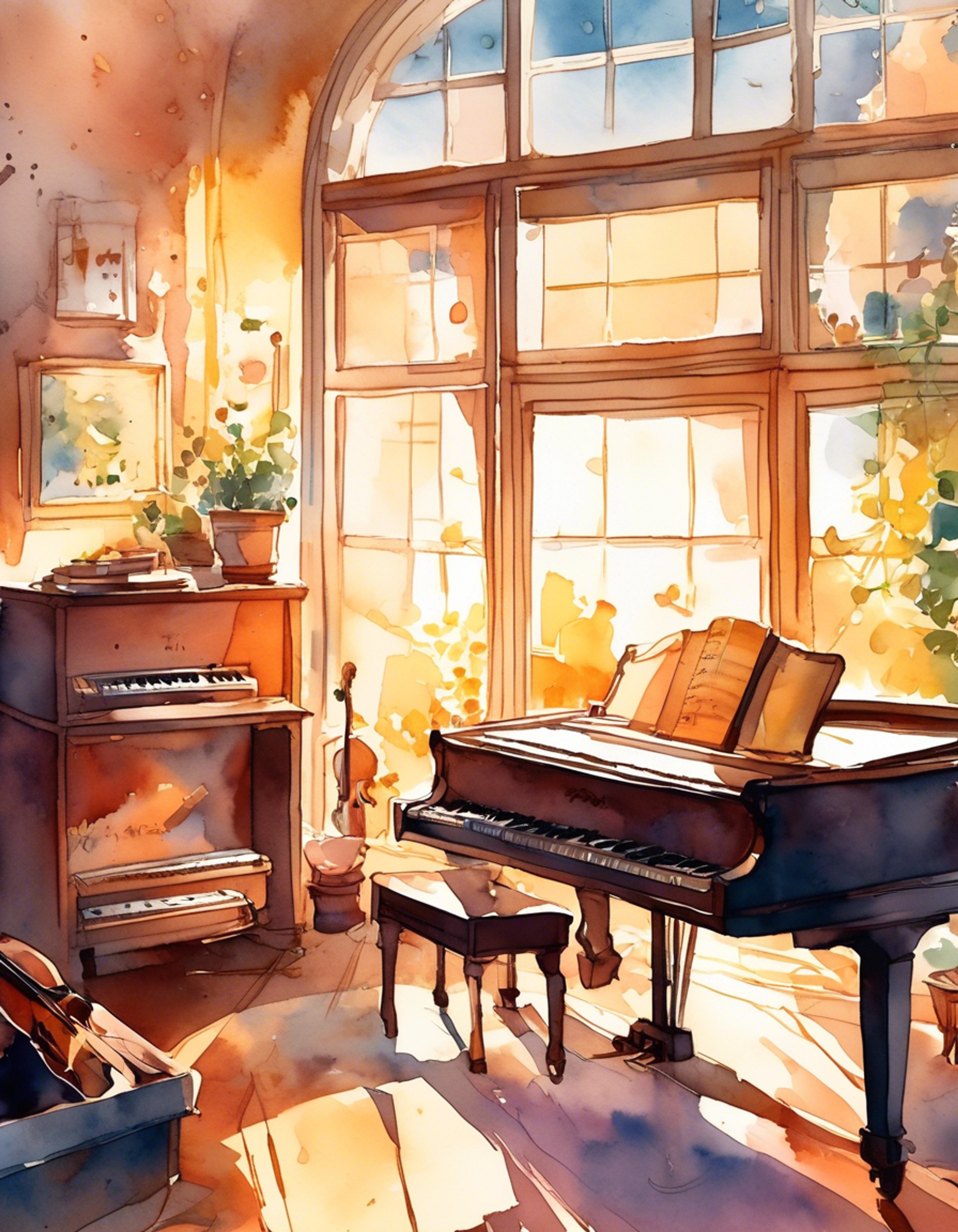 You spend a fun afternoon with your friend from the band, sharing music and dreams while enjoying each other's company