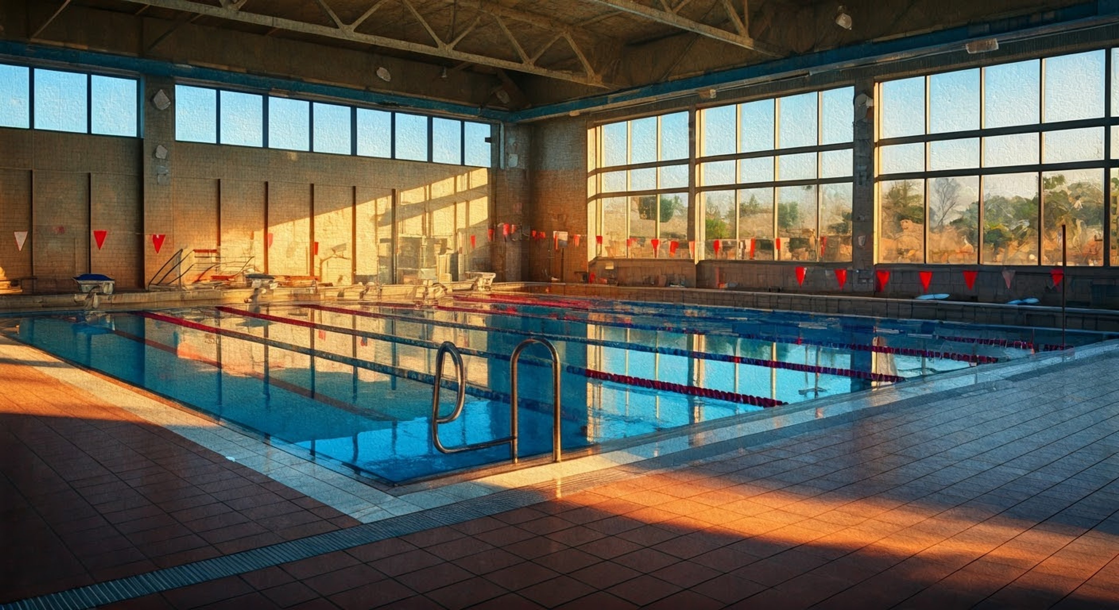 You're about to spend time training with Nao, the calm and collected swim club president. Her strength and grace in the water inspire you to improve your own technique.