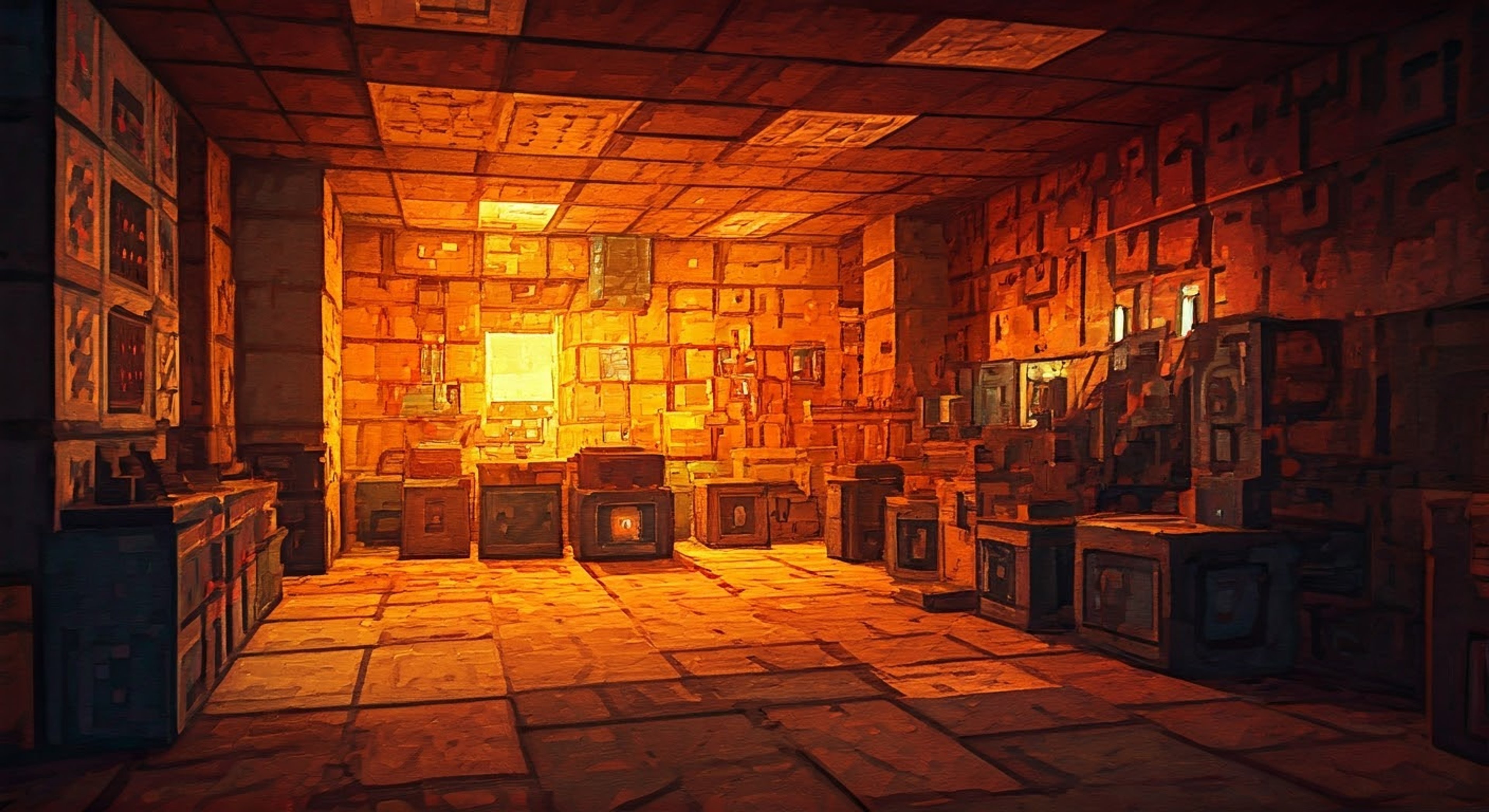 You find yourself working closely with Olivia, the talented but self-doubting redstone engineer. Over time she helps you develop your skills while you help her see her own worth.