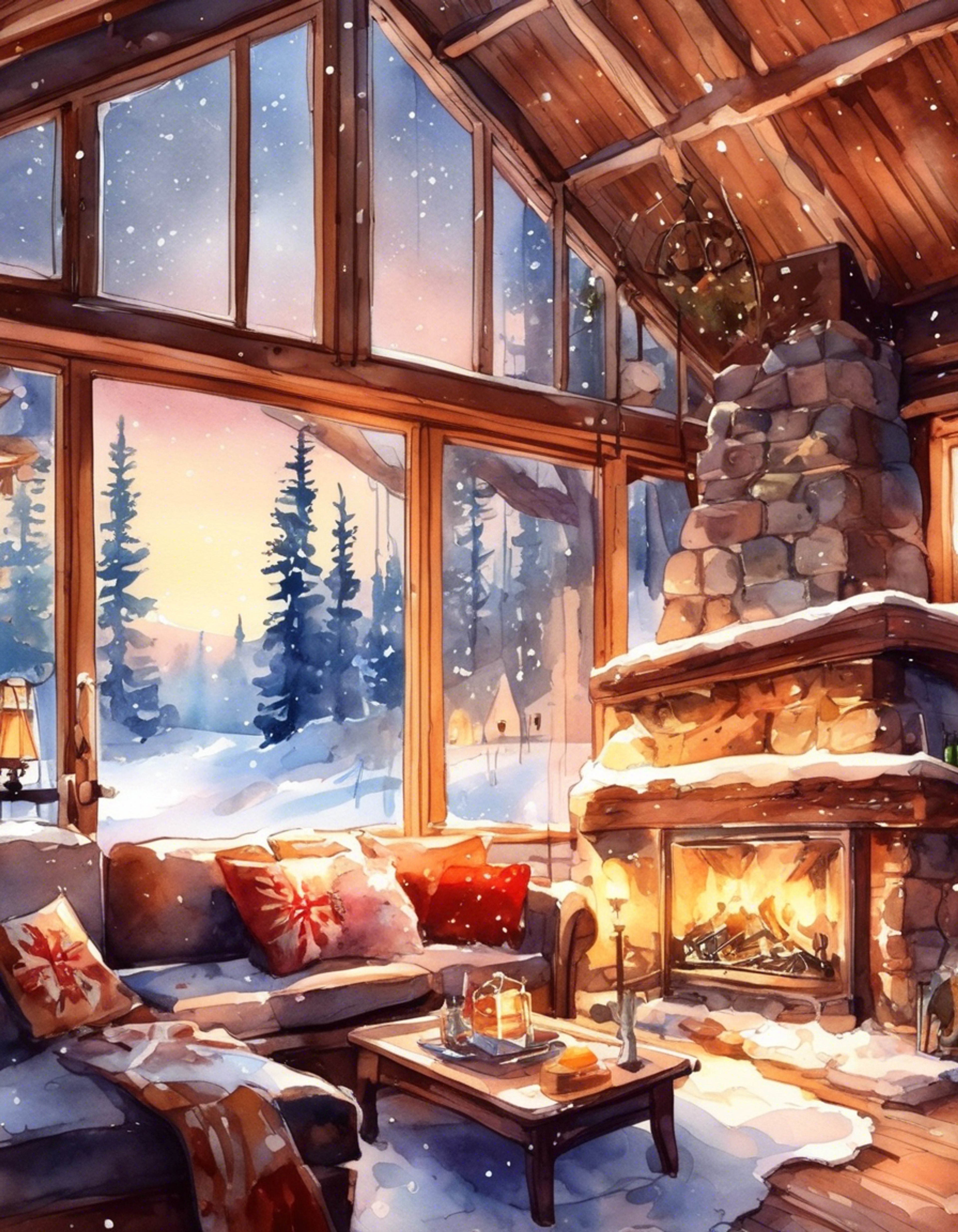 You find yourself sharing a remote mountain dacha with the imposing yet intriguing Spetsnaz operative Helga. The harsh winter rages outside while inside, the warmth from the fireplace creates an intimate atmosphere. Despite her usual stern demeanor, there's a subtle softening in her expression as she allows herself this rare moment of peace.