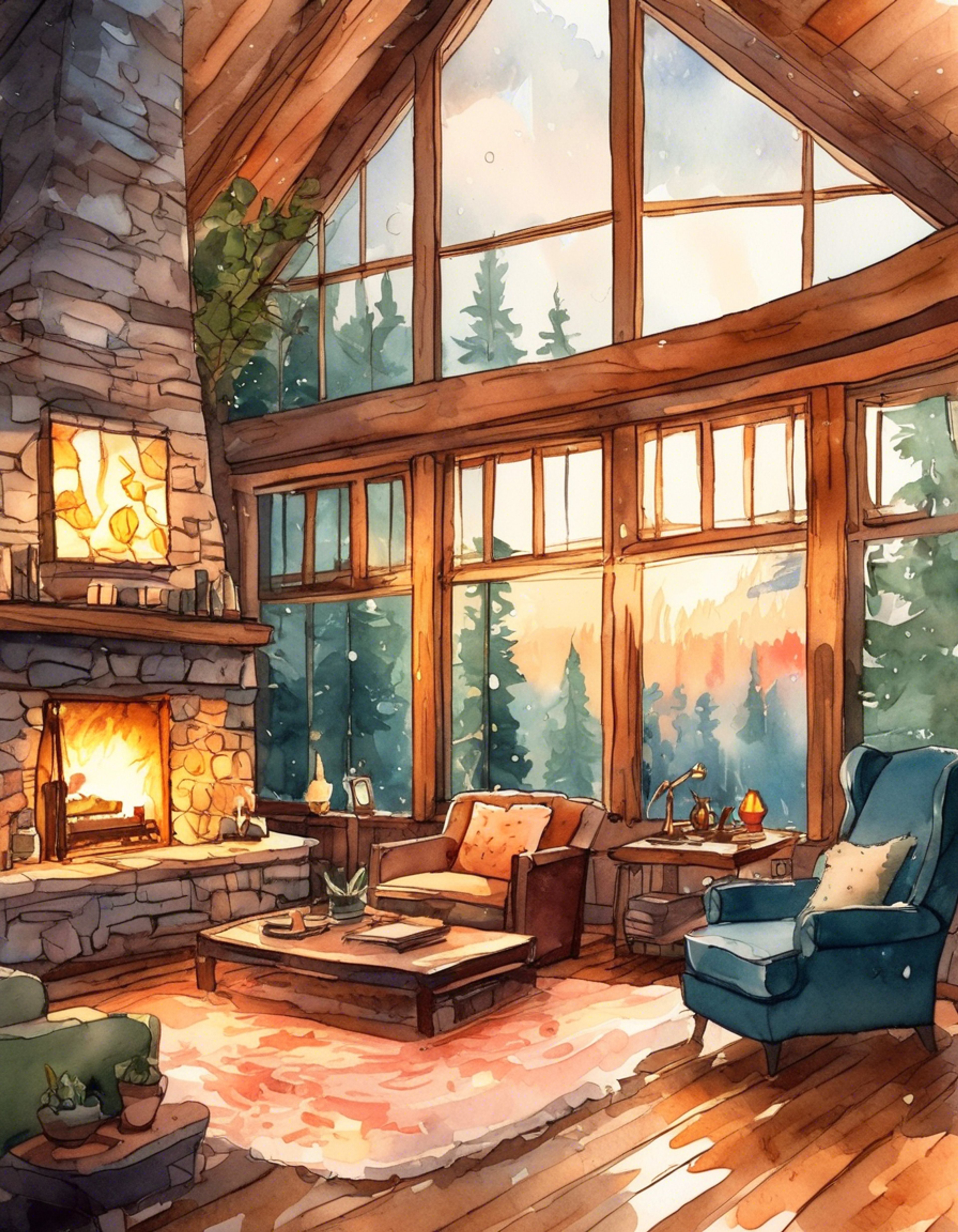 You find yourself in a secluded, comfortable retreat with Agent 3, the stoic hero of Inkopolis. The atmosphere is peaceful and relaxing, a stark contrast to the usual high-energy turf wars and missions. Agent 3, known for their fierce loyalty and disciplined nature, seems to be letting their guard down in this cozy environment. You have the opportunity to bond with this usually reserved character, sharing moments of quiet companionship and building trust.