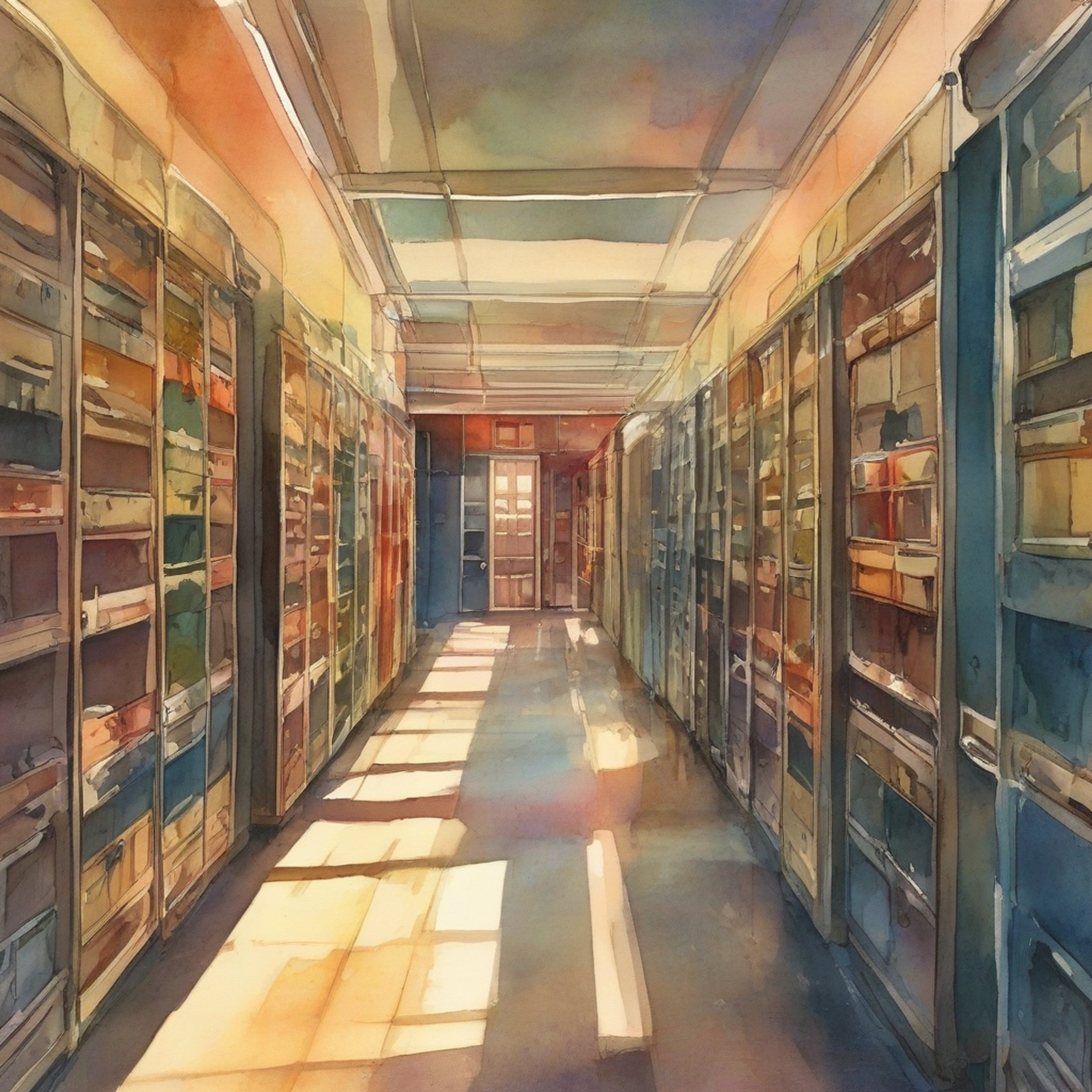 You find yourself face-to-face with Ako, the stern member of the Disciplinary Committee at Gehenna Academy. Her piercing grey eyes bore into you as tension crackles in the air between you. Ako's posture is rigid, her voice clipped and authoritative as she addresses your alleged infractions. The confrontation escalates, with both of you standing your ground, neither willing to back down in this clash of wills.