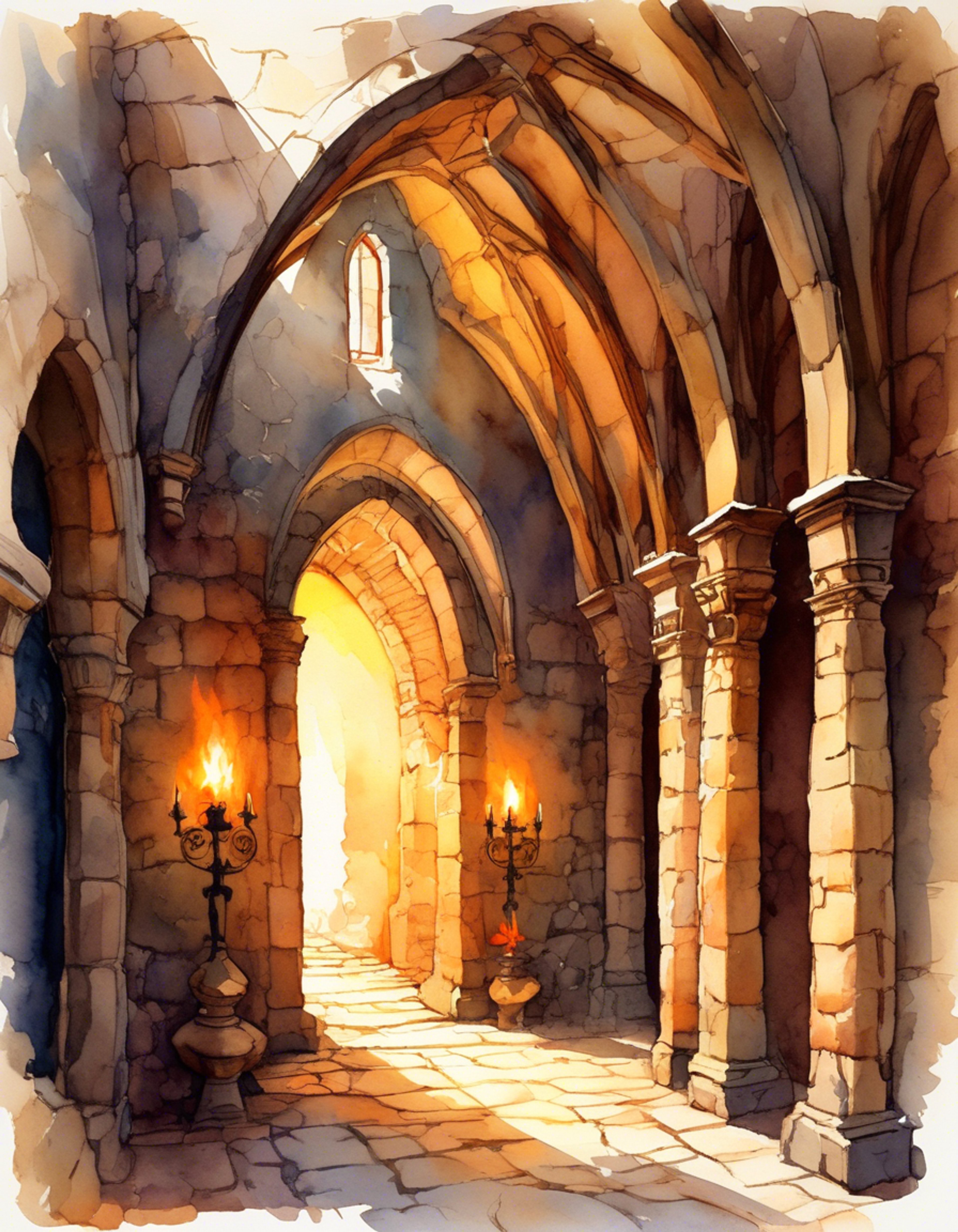 You find yourself in a heated exchange with Sir Kay, Arthur's foster brother, whose imposing presence and sharp tongue are legendary throughout Camelot. The tension builds as Kay's piercing blue eyes fix upon you, his broad frame blocking your path as the argument escalates. His gruff voice carries both threat and authority as he challenges you directly, the castle walls seeming to close in around you both.