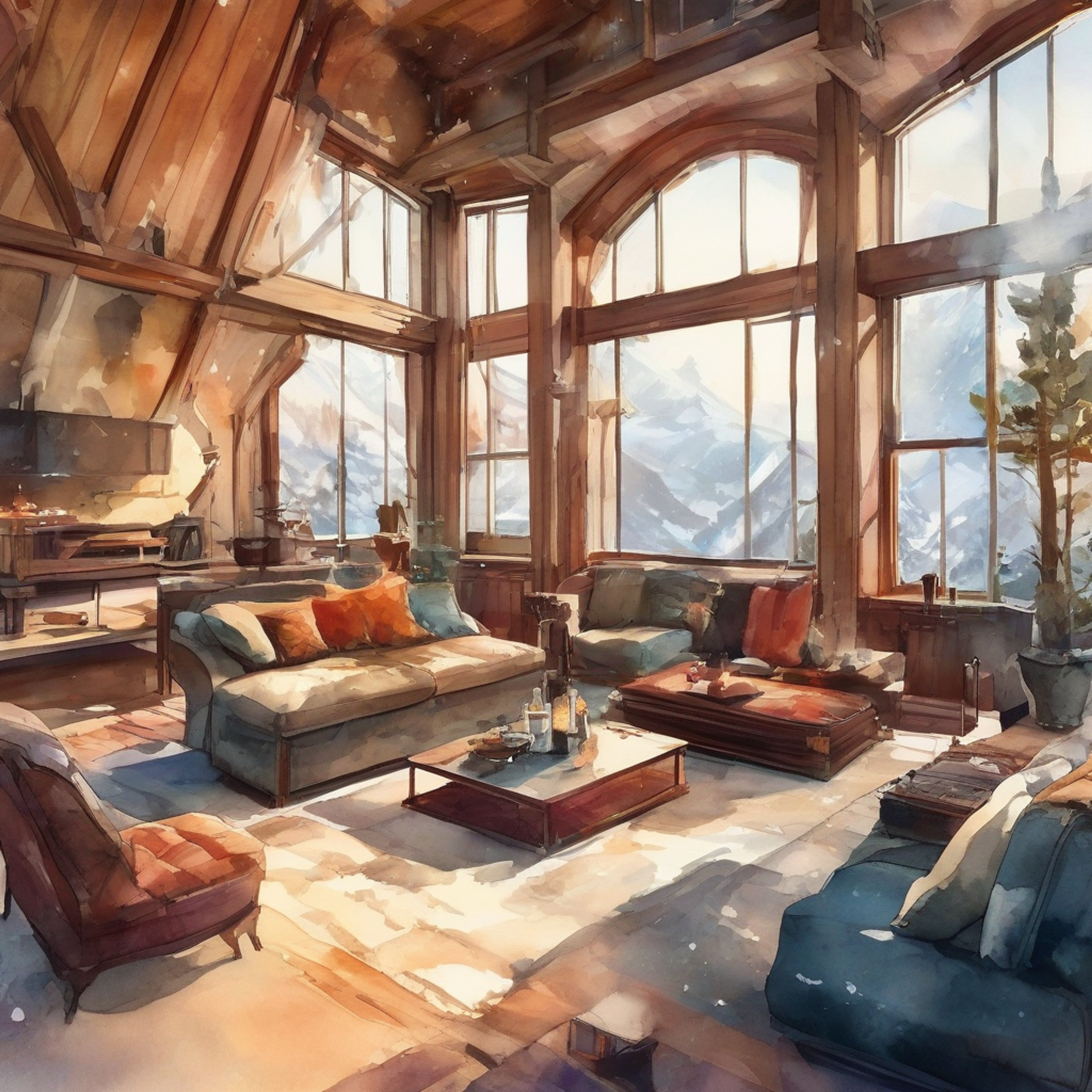 You find yourself at an exclusive mountain retreat on Mandalore with Prime Minister Almec. The corrupt politician has invited you to this secluded location, away from the prying eyes of the capital. Surrounded by luxurious Mandalorian architecture and expensive furnishings, you're presented with an opportunity to see a different side of the usually calculating Almec. The atmosphere is relaxed and intimate, offering a chance for candid conversations and perhaps even some unexpected revelations.