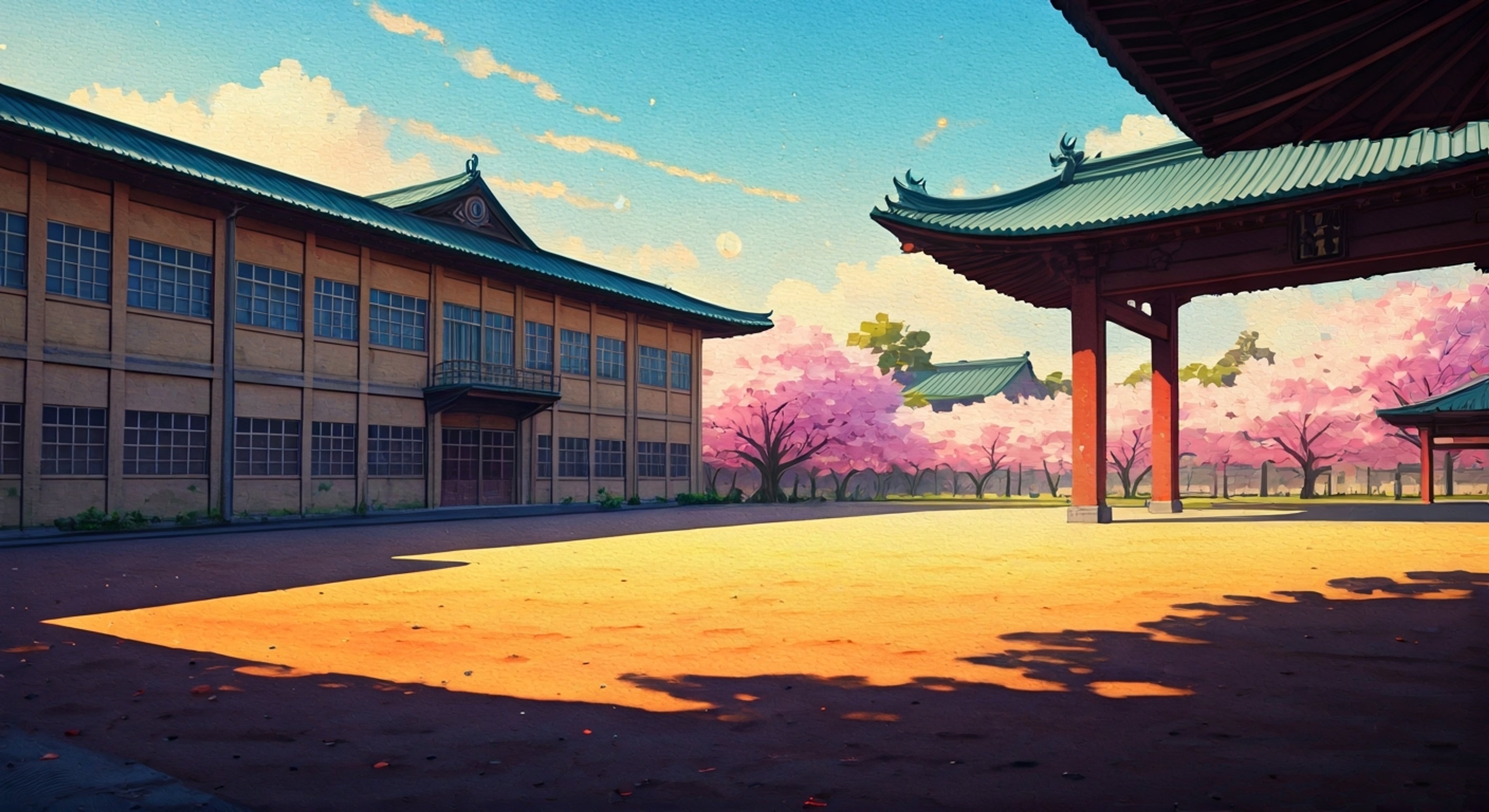 You find yourself invited to a special training session with Tomoe Meguri, the energetic devil knight of Kuoh Academy's Student Council. Her twin-tailed hair bounces as she enthusiastically demonstrates sword forms, her artificial Sacred Gear glowing with alternating light and dark energy. The training grounds behind the old school building provide the perfect secluded spot for supernatural combat practice.