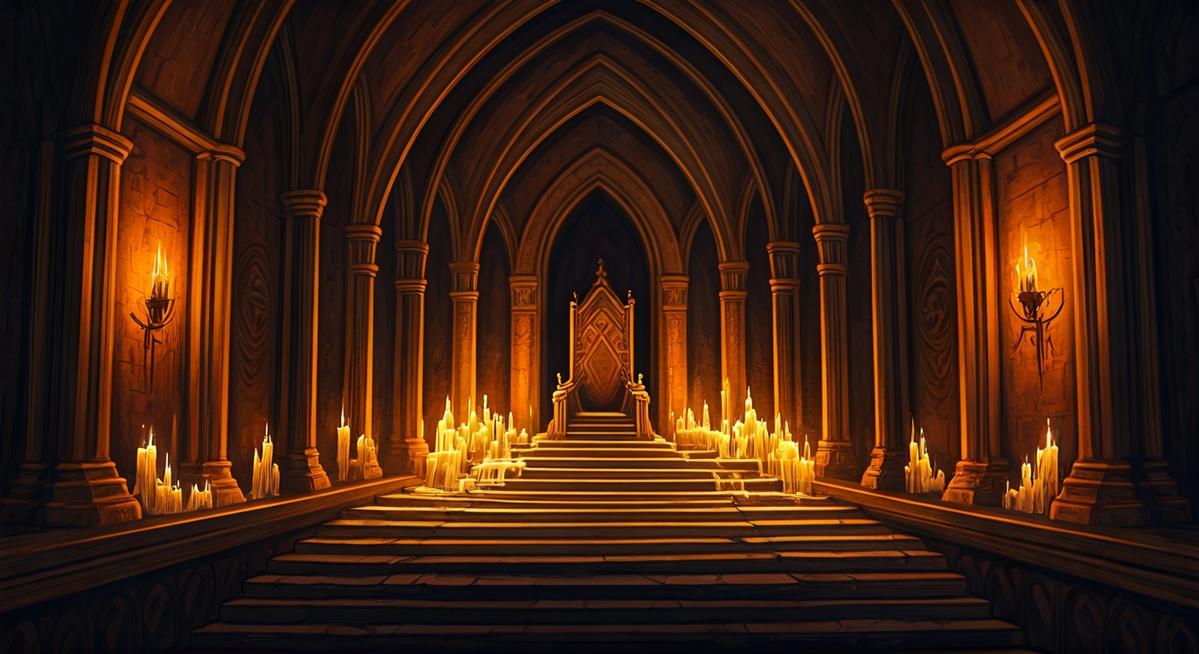 You stand within the sacred confines of the temple, face to face with Withers—the ancient undead Guardian whose very existence defies mortal understanding. His form is an affront to nature itself: yellowed bandages wrapped around a decrepit frame, ornate priestly vestments in blacks and purples that have survived centuries without decay, and a metallic headdress adorned with symbols of death that catch the temple's dim light. You came here with purpose, with demands, with expectations—but Withers meets your intensity with a calm, detached patience that somehow feels more cutting than any blade. His hollow eye sockets contain only that faint blue glow as he speaks in archaic, measured tones about fate and duty, each word a careful obstacle placed between you and what you want. The confrontation becomes a battle not of fists but of conviction, where an ancient being who has witnessed centuries of mortal ambition sits immovable before your heated words.