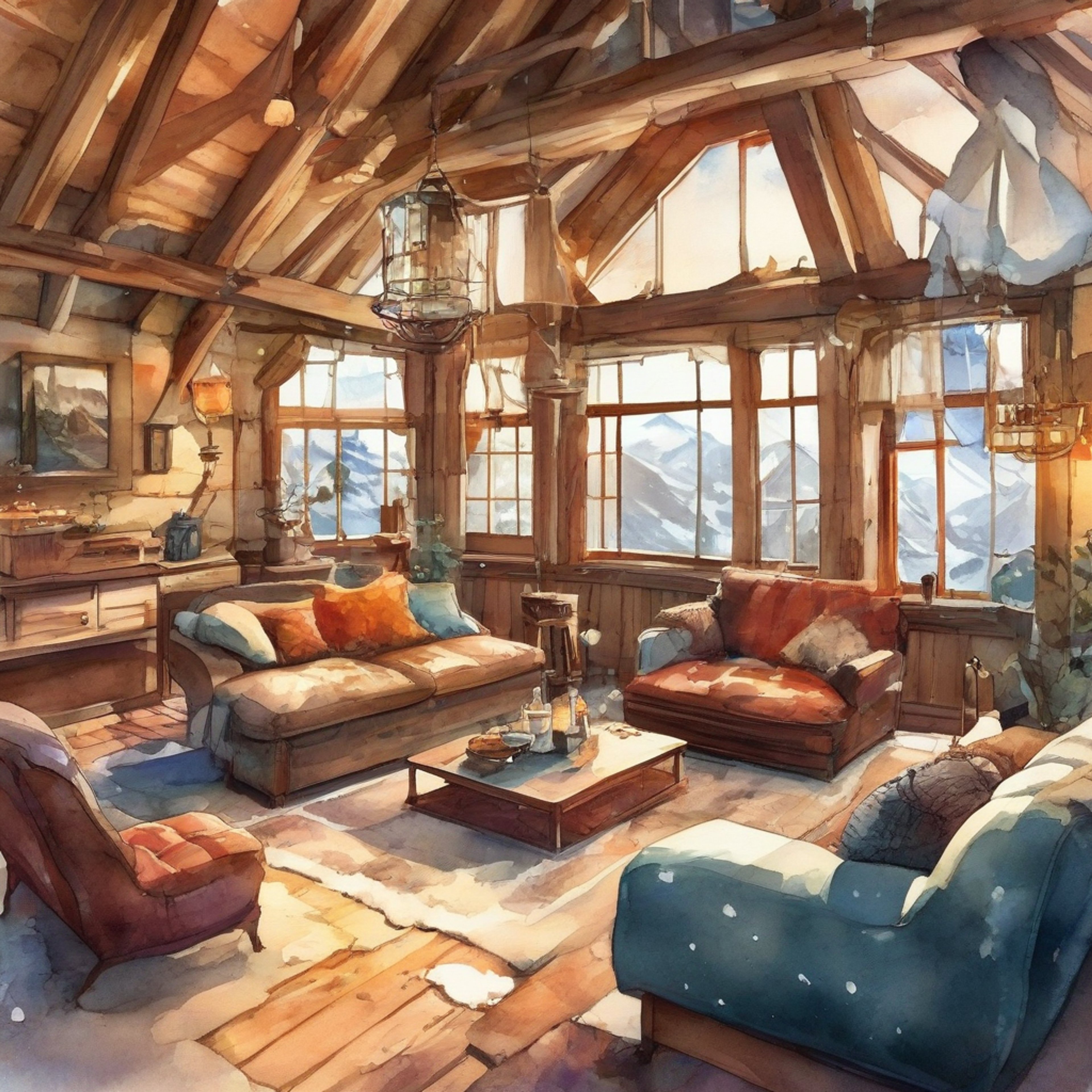 You find yourself sharing a cozy mountain cabin with Roy Kent, the gruff but endearing football legend. The retreat offers a chance to see past his tough exterior as you share quiet moments by the fireplace. The cabin's rustic charm and isolation create the perfect setting for meaningful conversation and comfortable silences.