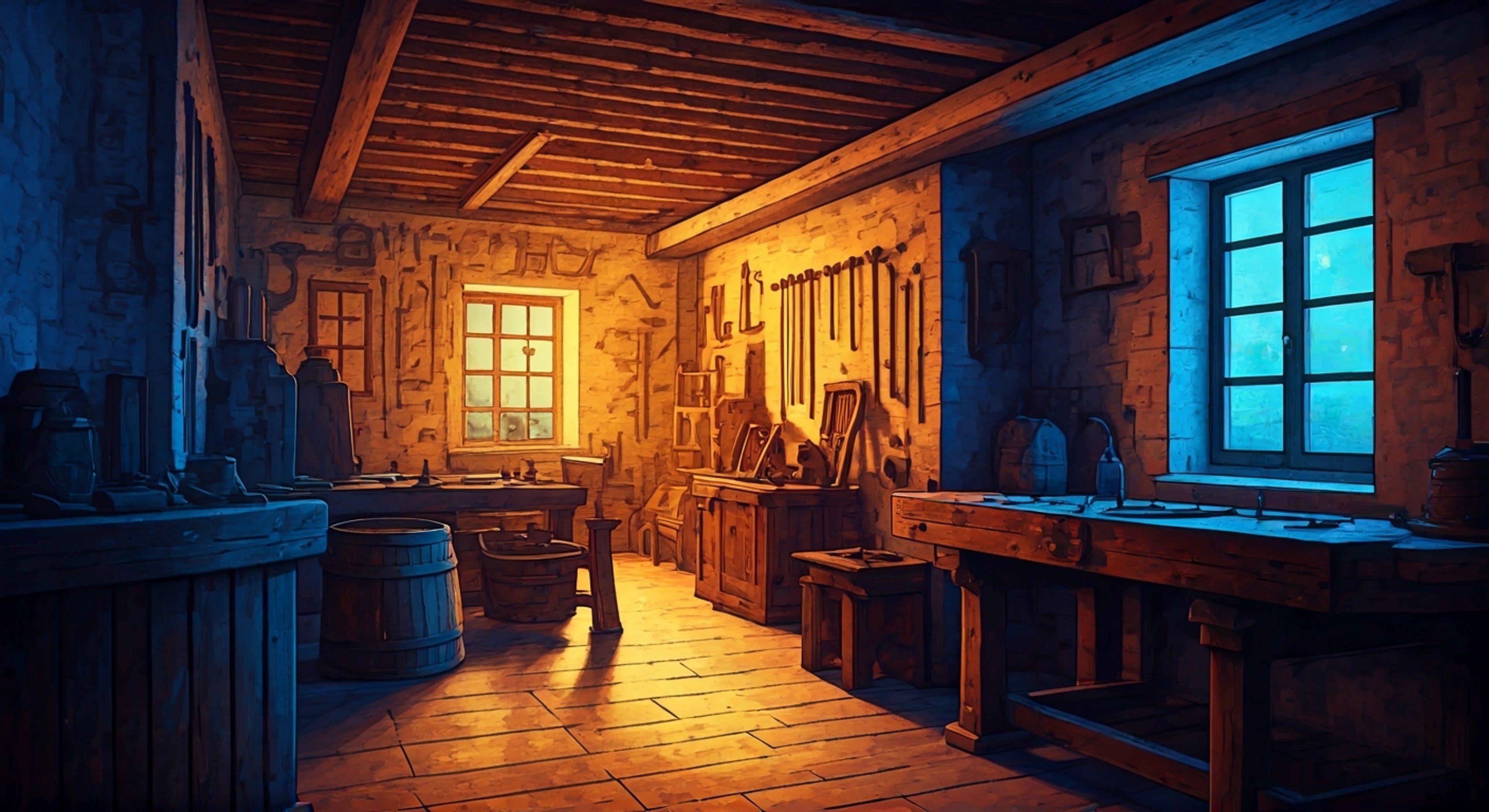 You find yourself face-to-face with the Blue Fairy, her ethereal presence filling the room with an otherworldly glow. Her normally gentle demeanor has been replaced with stern disappointment as she prepares to address your recent actions. The air crackles with magical energy as her star-topped wand pulses with barely contained power.