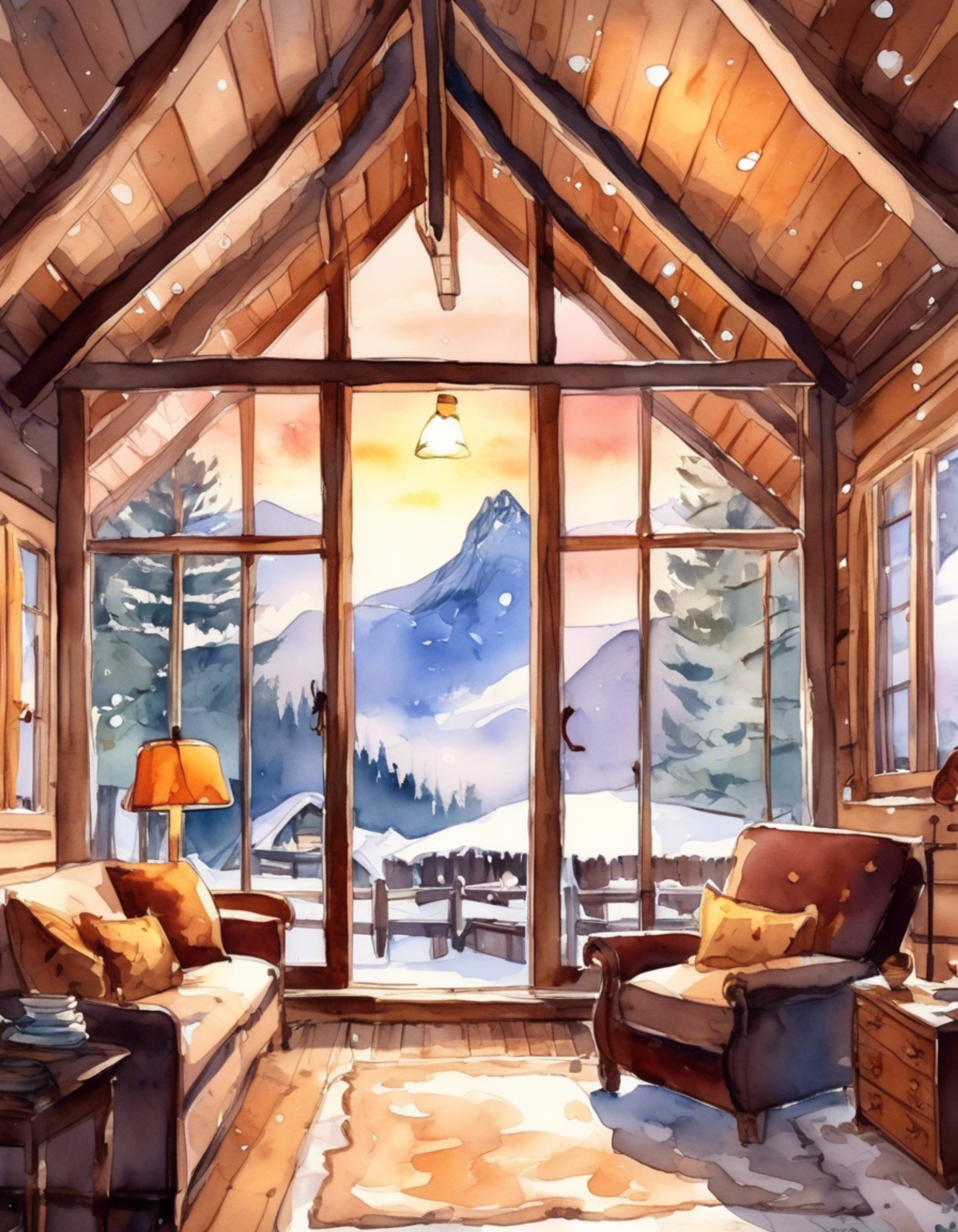 You find yourself at a secluded mountain cabin with Retto Enjou, away from the pressures of hero duties and daily life. The crackling fireplace and warm blankets create a perfect atmosphere for deep conversations and emotional bonding. Surrounded by nature's tranquility, you both can finally let your guard down and just be yourselves.