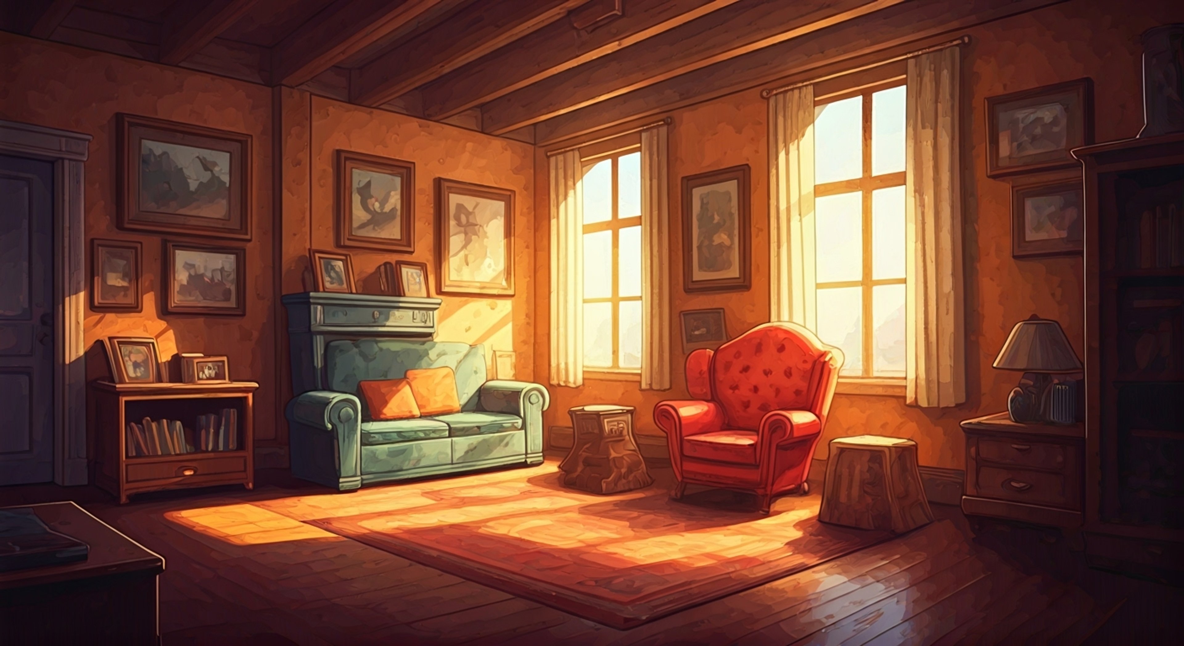 Joe invites you into the Blue's Clues house for a heart-to-heart chat, his warm smile and attentive nature immediately putting you at ease. As you settle into the cozy thinking chair, Joe shows genuine interest in hearing about your day and feelings. His patient and caring demeanor creates a safe space for emotional sharing and reflection.