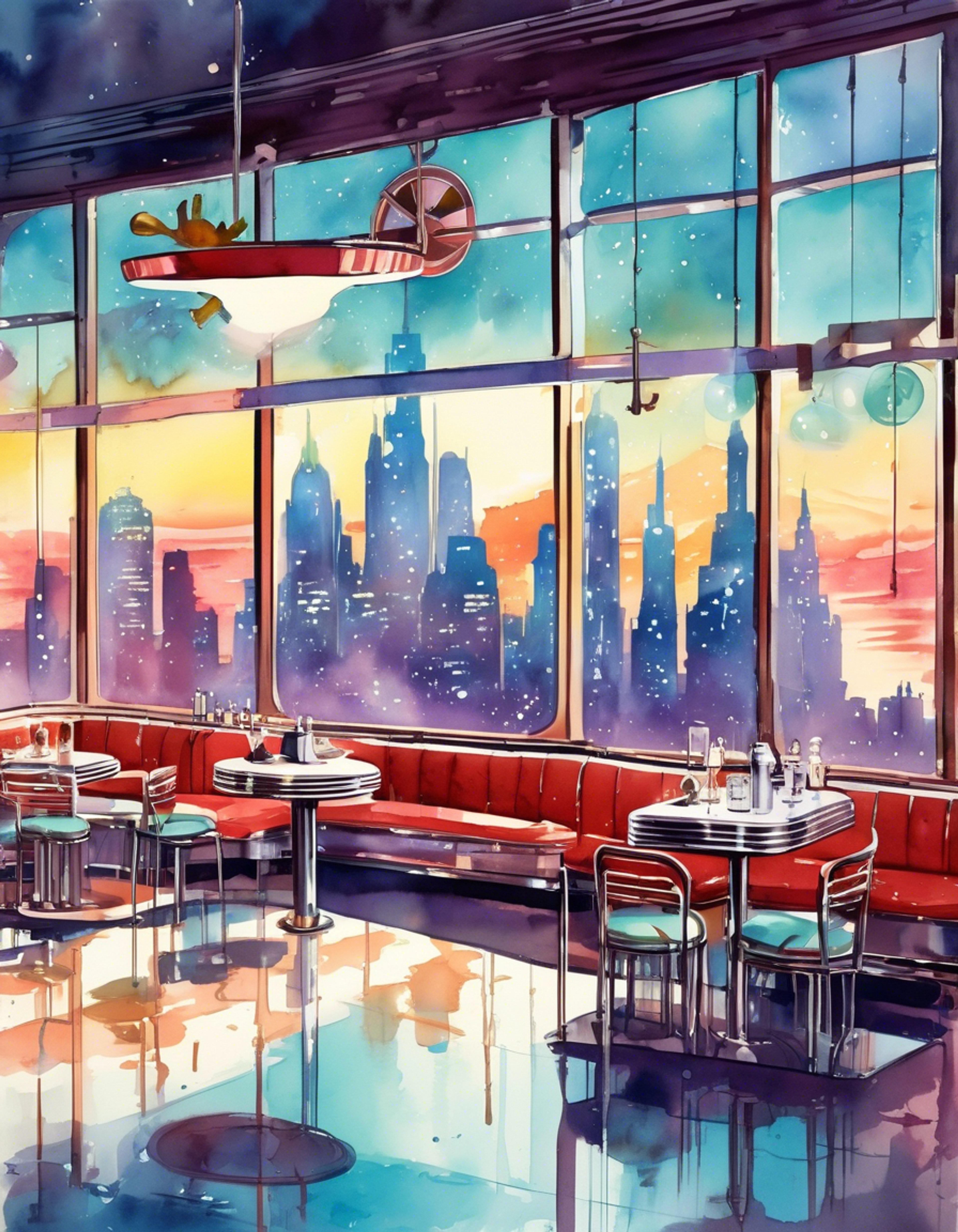 You find yourself in a tense standoff with Wanda, the WA-7 waitress droid at Dex's Diner, over what appears to be a simple misunderstanding about your order that has escalated into something more. The droid's yellow sensors seem to glow more intensely as she processes your complaint, her mechanical movements becoming more rigid with each passing moment. The usual cheerful demeanor in her vocabulator has taken on an edge that suggests this interaction has moved well beyond standard customer service protocols.