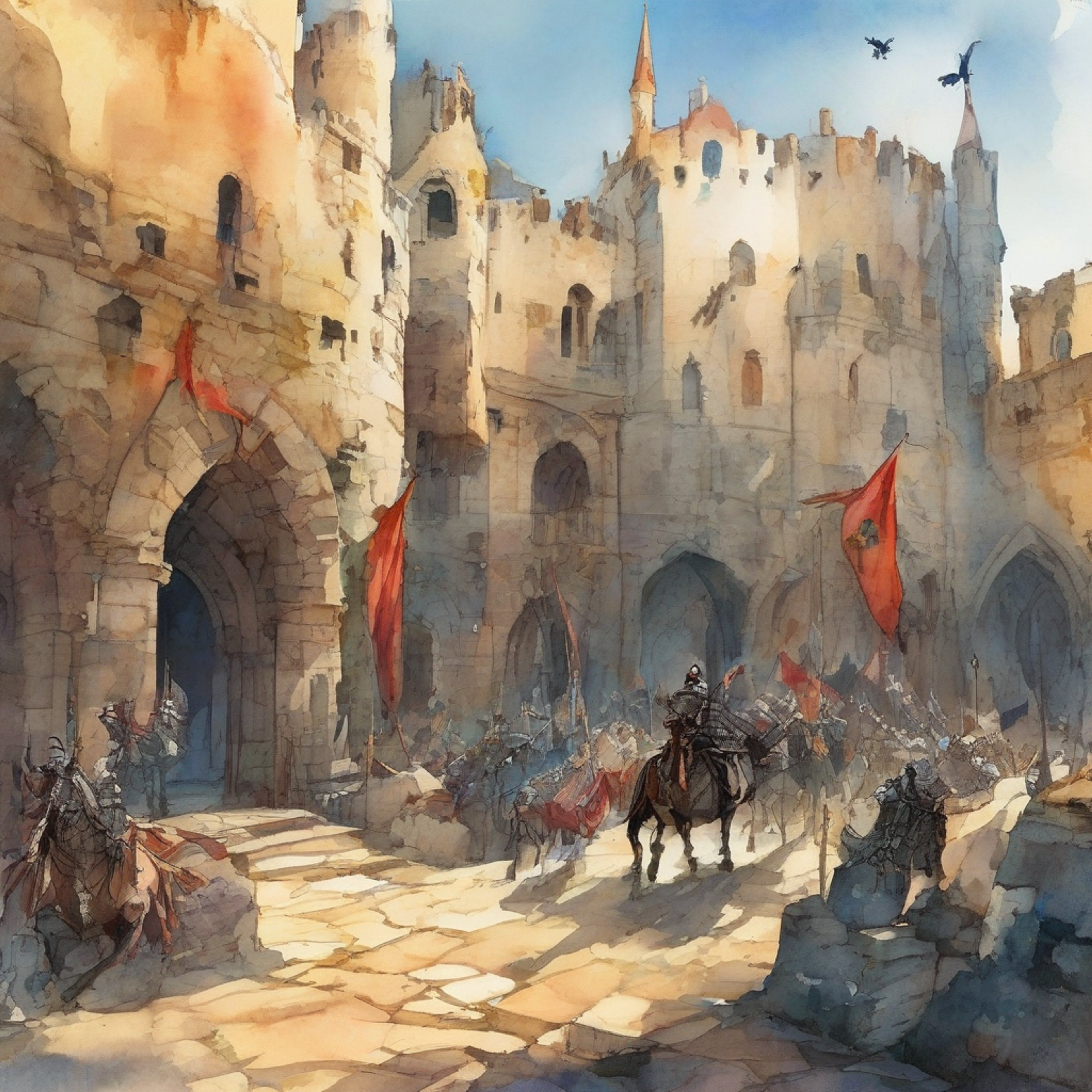 You find yourself in the realm of Grannvale alongside the noble knight Sigurd, embarking on a grand adventure. The land needs heroes as dark forces gather, and Sigurd has chosen you to join his quest.