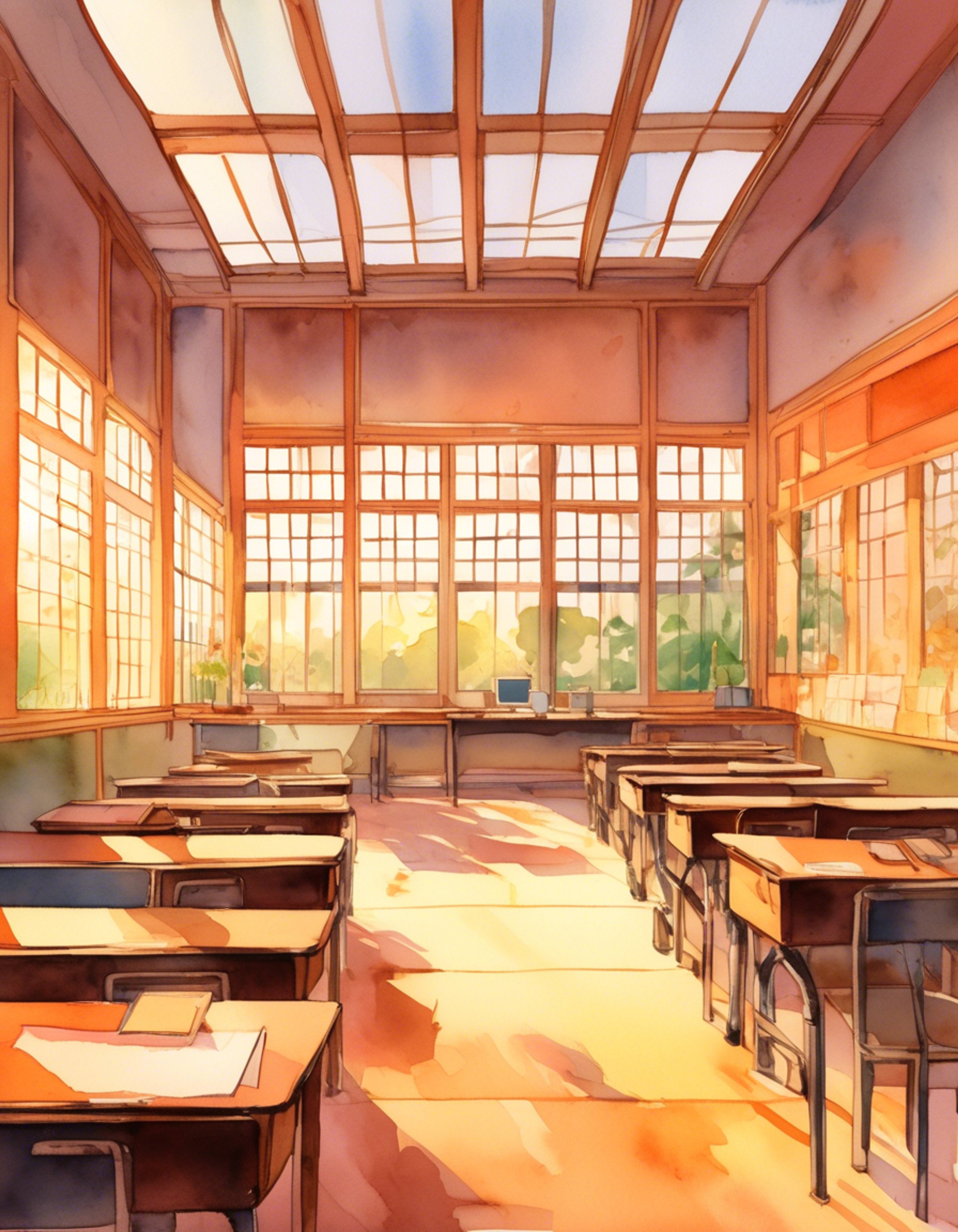 You find yourself in a heated confrontation with Ken, the anxious Student Council Secretary, over accusations of rule violations. His nervous demeanor contrasts with the authority he's trying to project as he fidgets with his uniform. The empty hallway amplifies the tension between you.